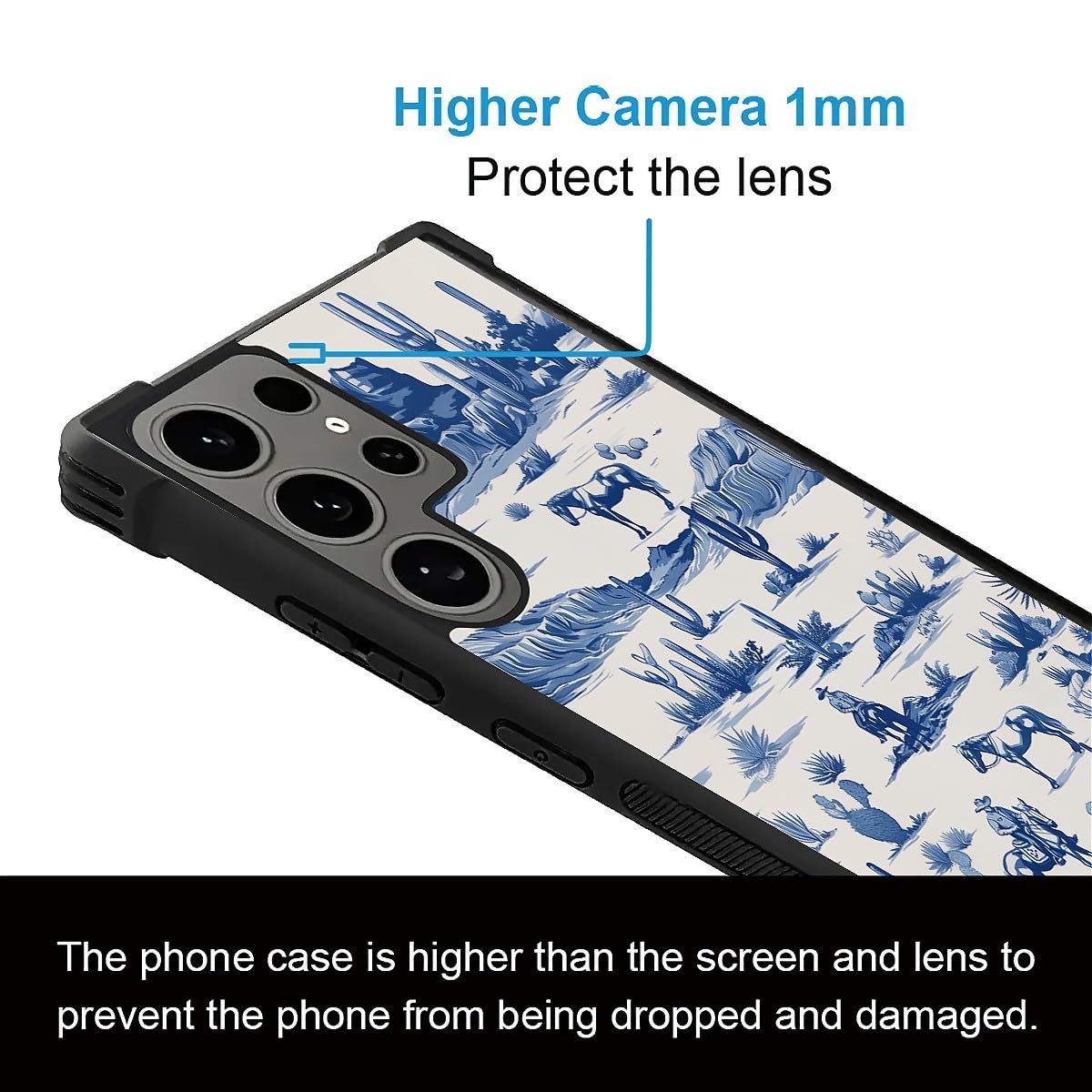 Fkbrcl4U For Samsung Galaxy S24 Ultra Case,Graphic Design For Girl Boy Soft Silicone Hard Acrylic Shock Protection Designed For