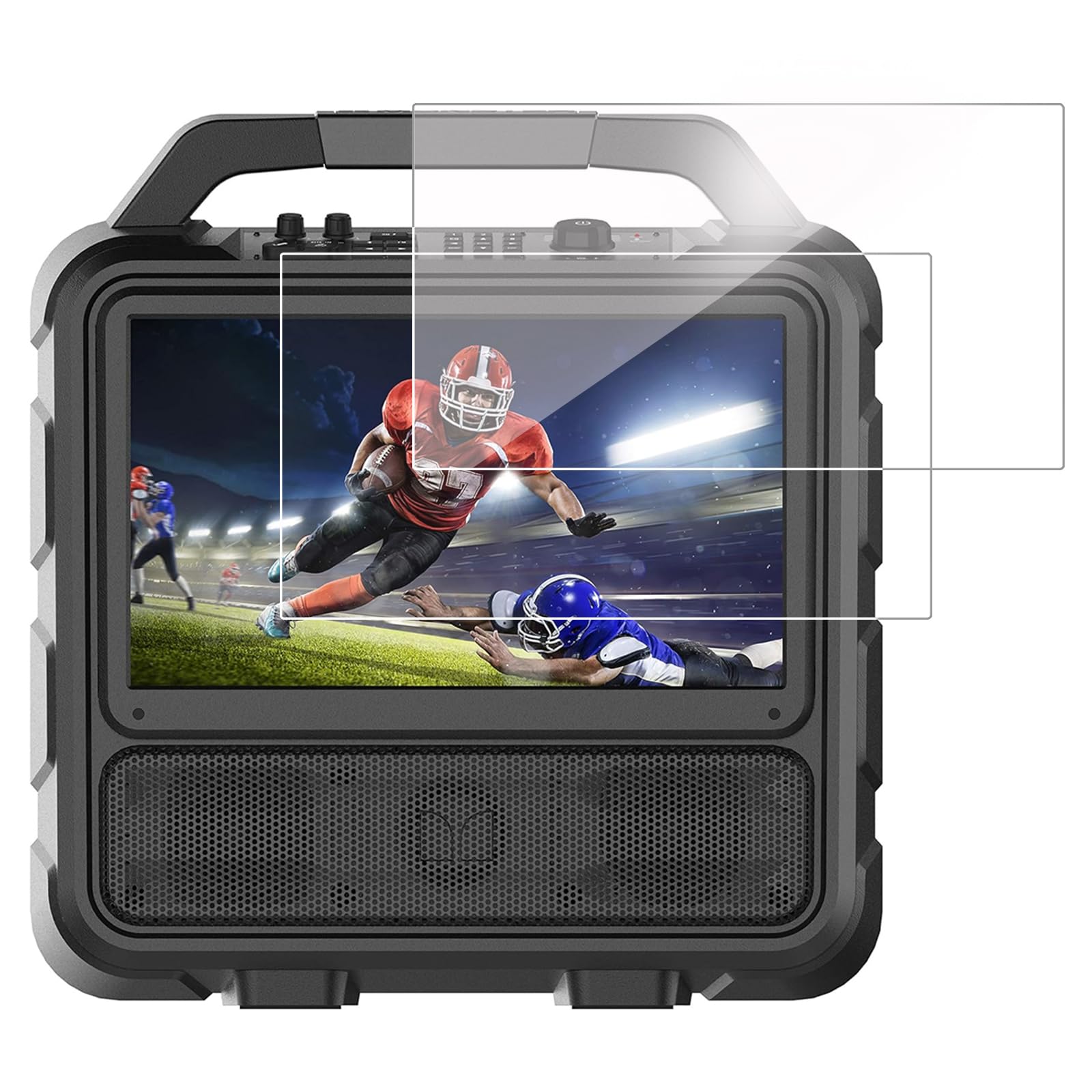 Baoshim 2 Pack Anti Glare Screen Protector Compatible with Monster Vision Portable Entertainment System | Anti-Glare,Clear Touch