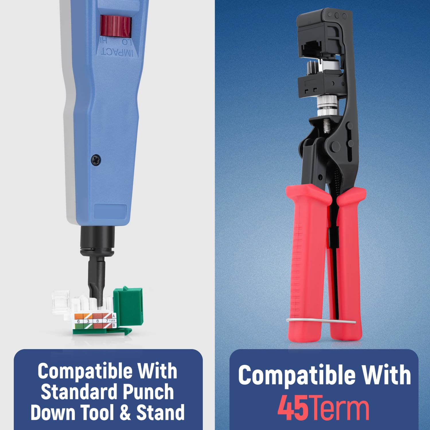 Everest Media Solutions 45 Angled Cat6 Keystone Jack In Green   Slim Profile Rj45 Ethernet Connector   Compatible With 45 Angled