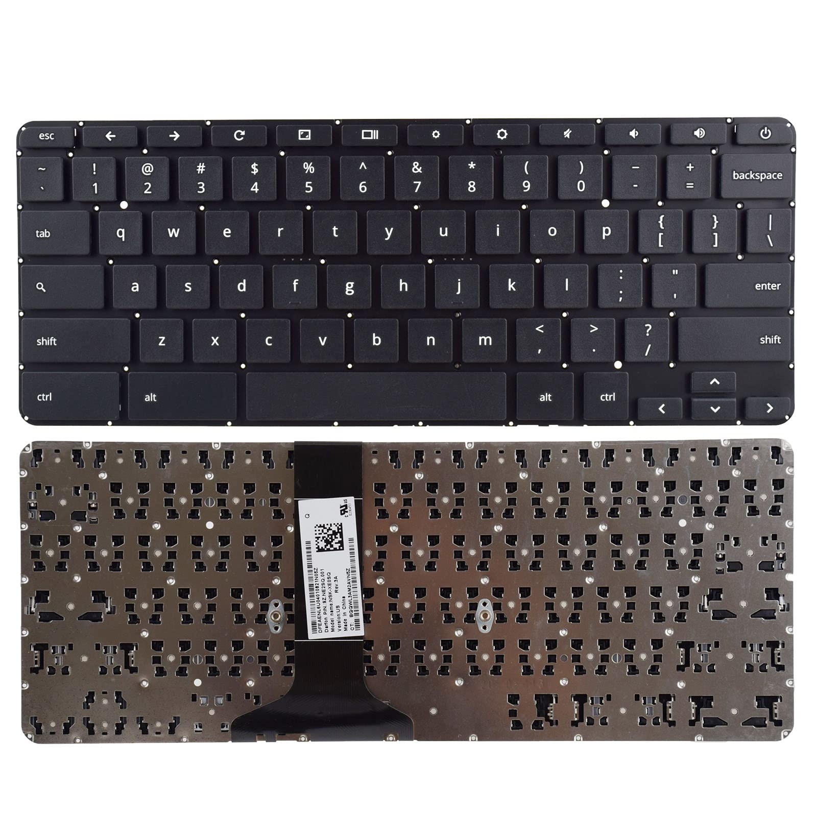 Sunmall Replacement Keyboard Compatible With Hp Chromebook 11 G2 11 G3 11 G4 Ee 11 G4 Us,Chromebook 11 2000, 11 2001Ns, 11 2100,