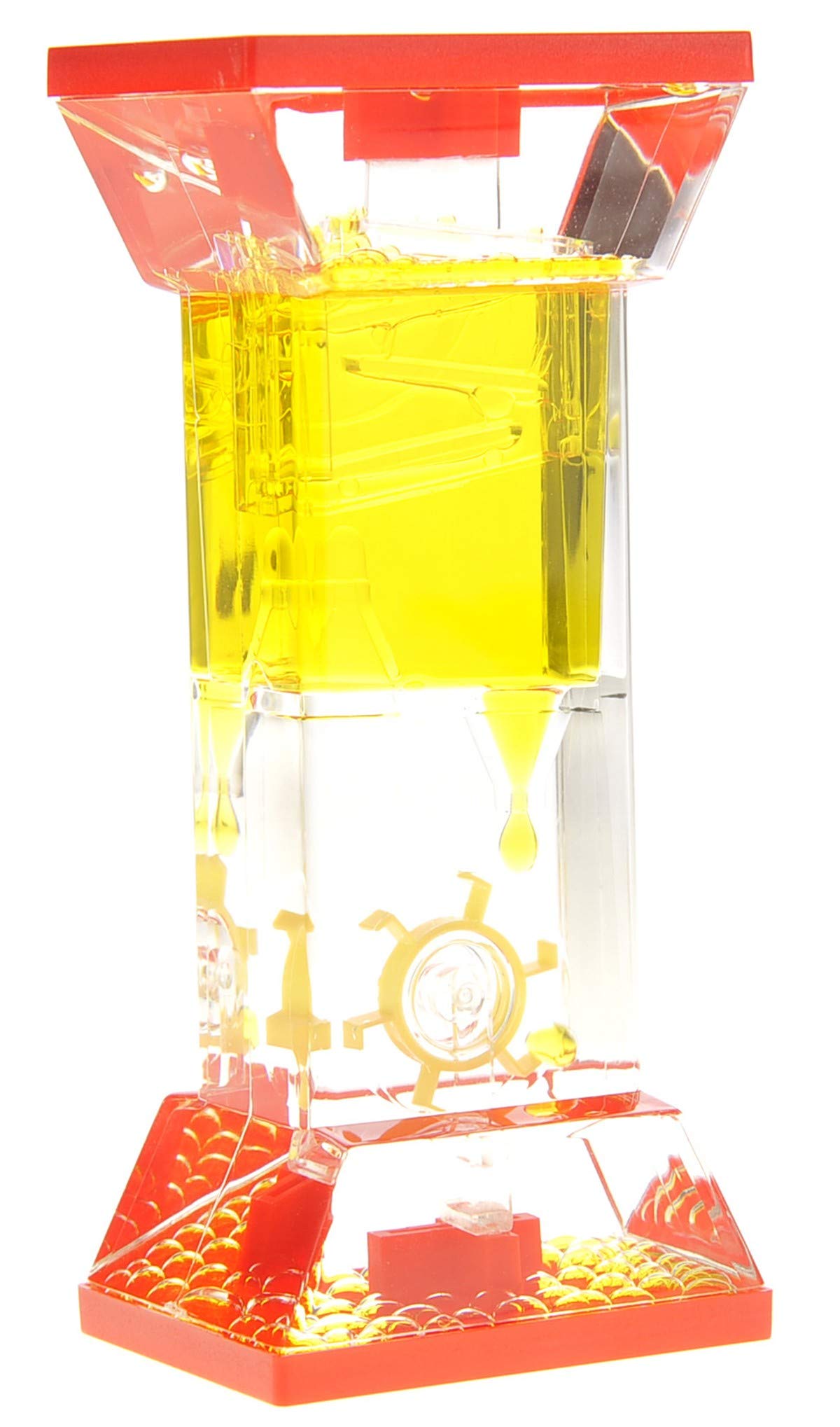 Az Trading & Import Tg01-Yellow Liquid Motion Bubbler, Multicolor