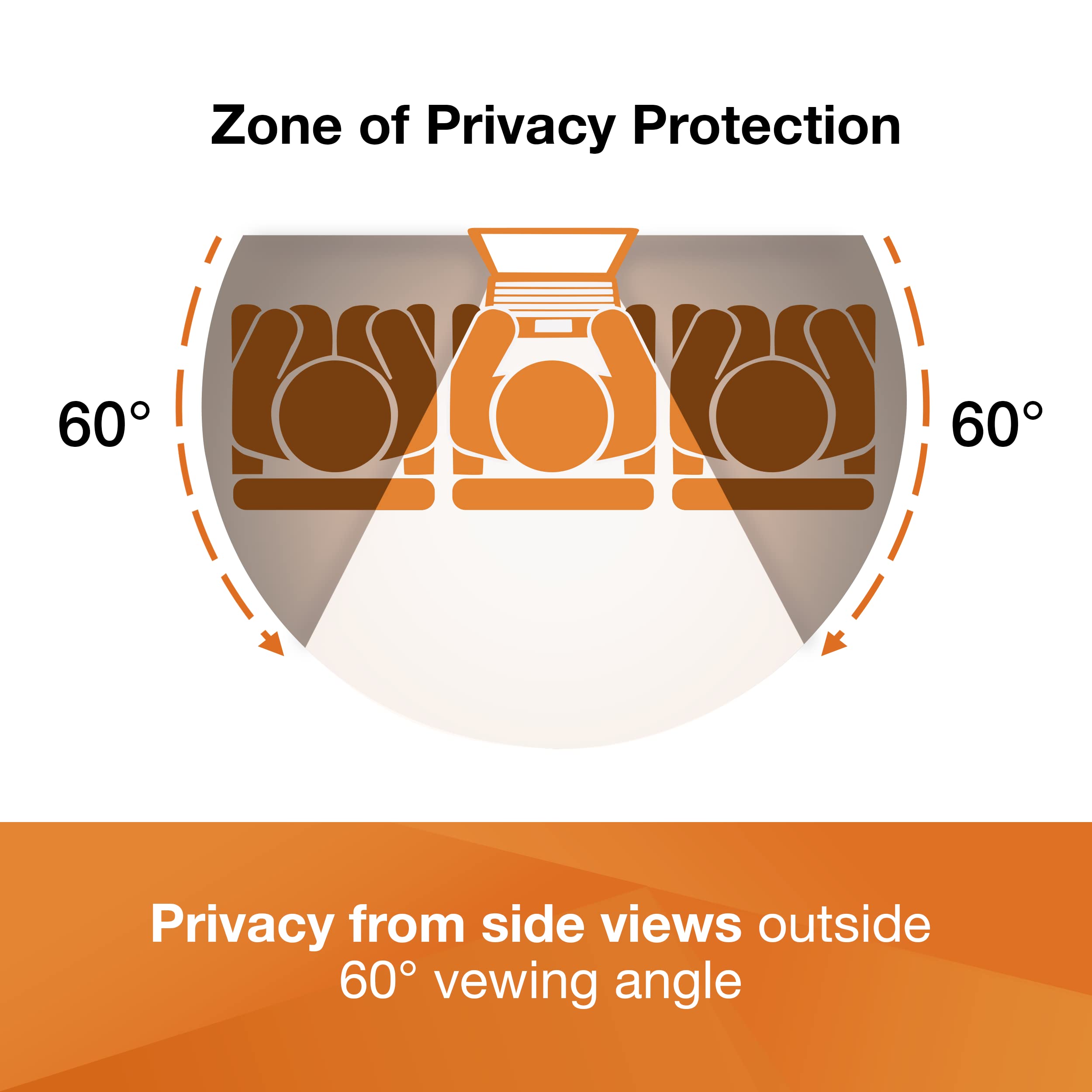 3M Gold Privacy Filter For 21.5 Inch Widescreen Monitor, Reversible Gold/Black, Reduces Blue Light, Increased Clarity, Screen Pr