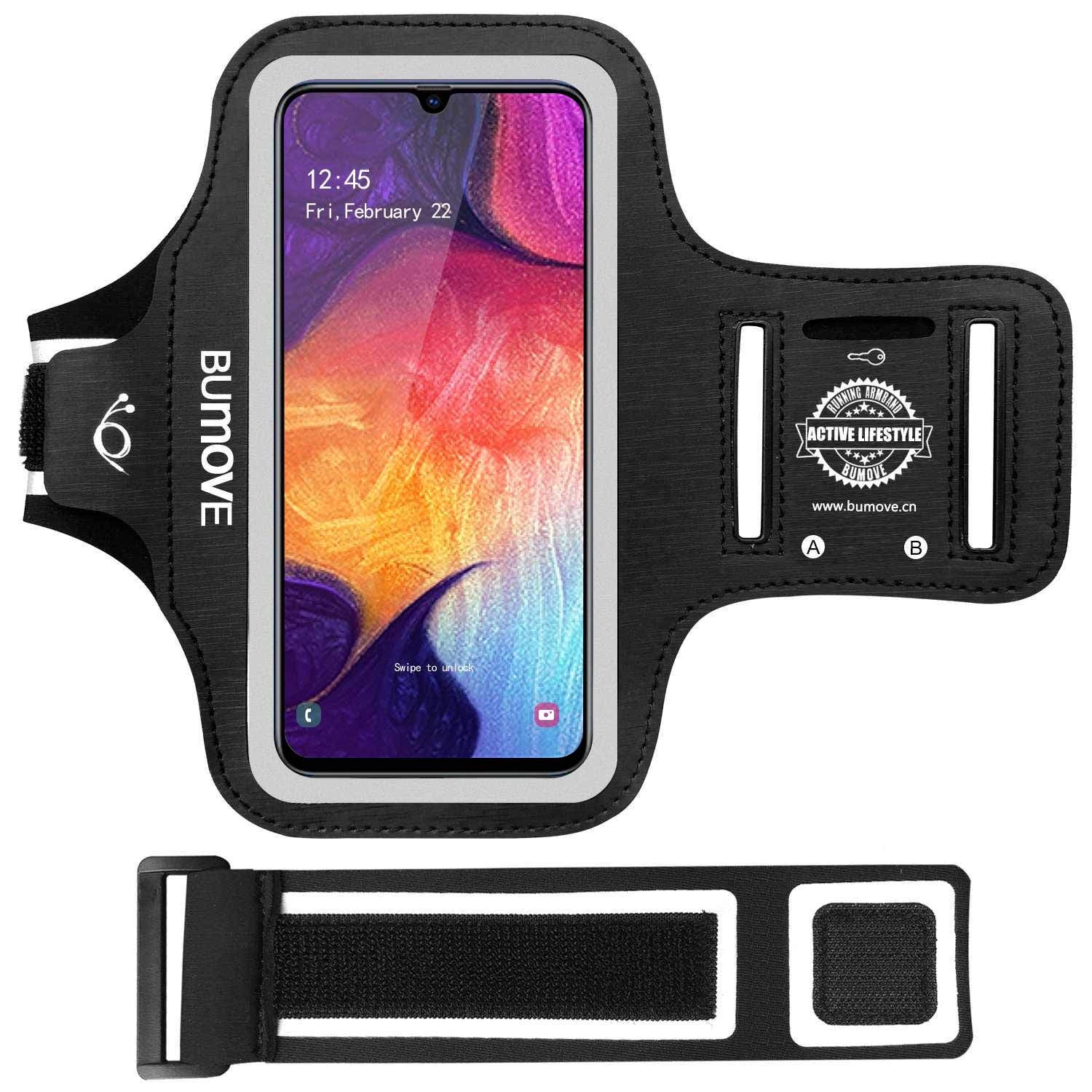 Galaxy A54, A14, A13, A12 Armband, Bumove Gym Running Workouts Sports Phone Arm Band For Samsung Galaxy A53 A32 A14 A13 A12 A03S