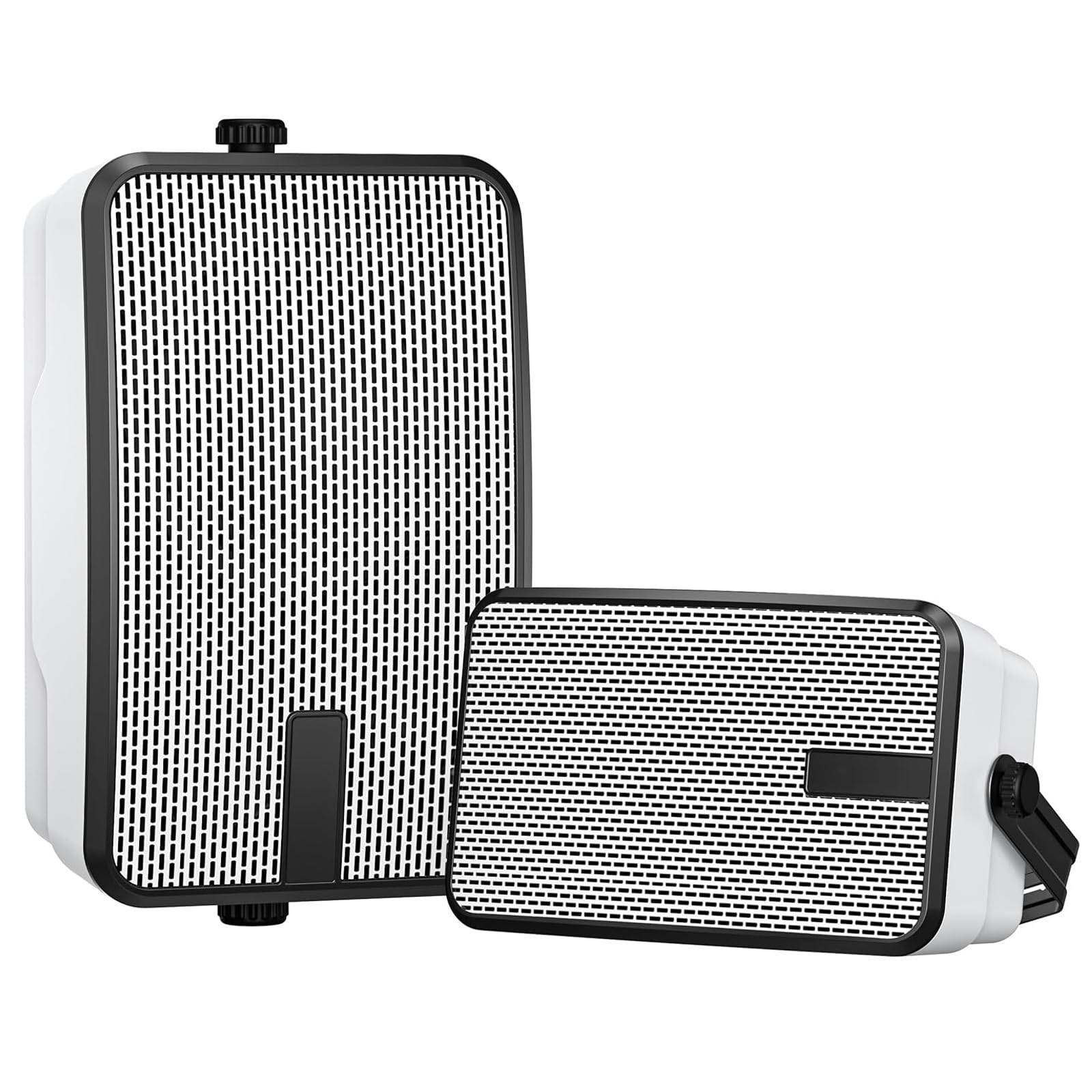 MWAU Outdoor Bluetooth Speakers 400w for Garage, Patio, Porch, Gazebo, Soffit, Entertainment Room. Wall Mount Speaker, Wireless 
