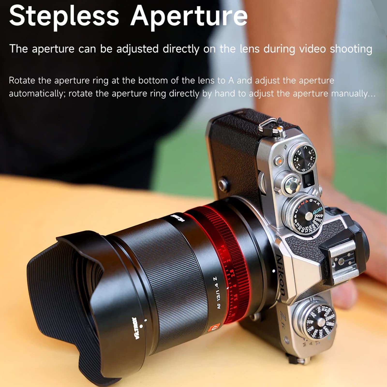 Viltrox 13Mm F/1.4 F1.4 Z-Mount Aps-C Lens, Ultra Wide Angle Autofocus Prime Lens For Nikon Z-Mount Camera Z5 Z50 Z6 Z6Ii Z7 Z7I