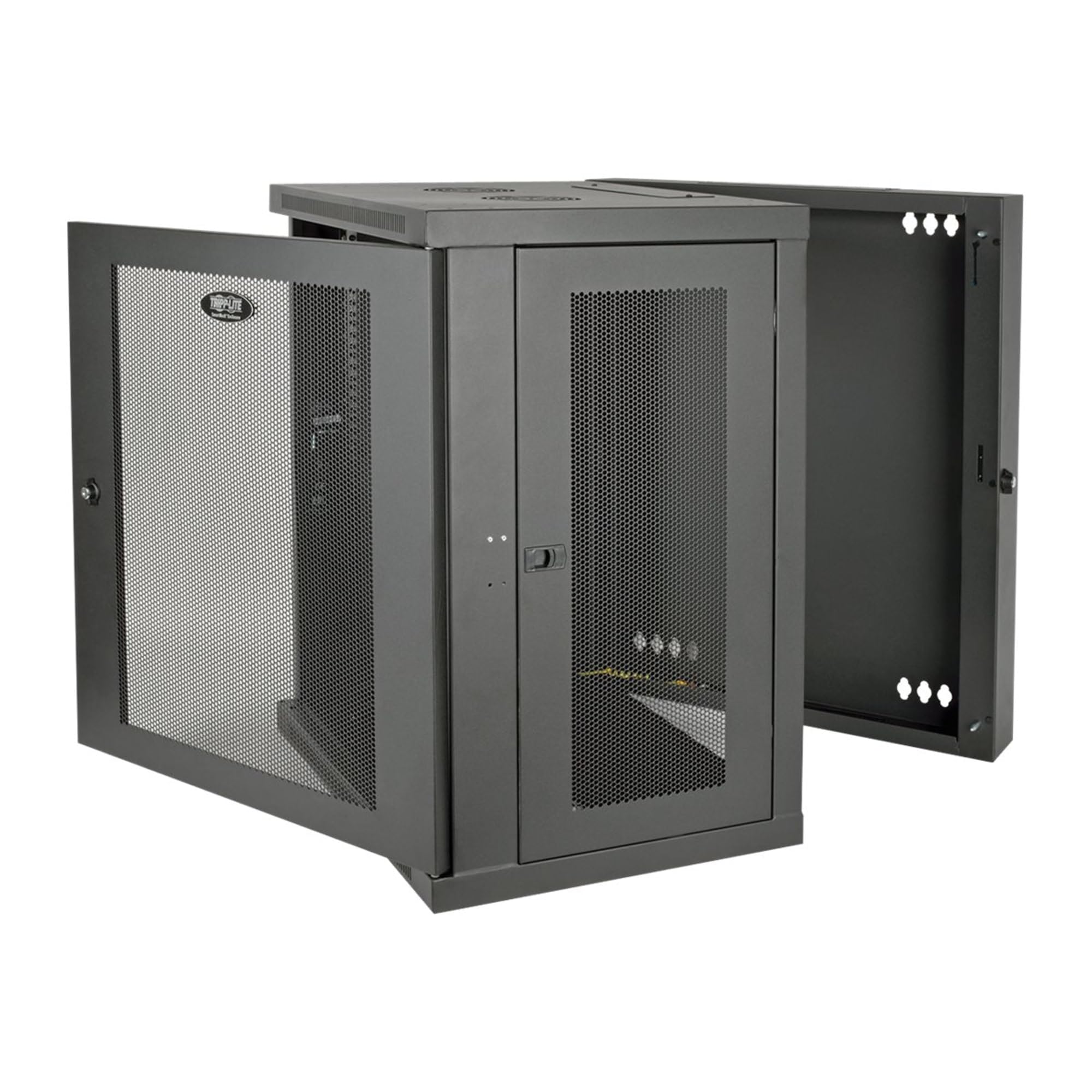 Tripp Lite 15U Wall Mount Rack Enclosure Server Cabinet, Hinged, 20.5'' Deep, Switch Depth (Srw15Us)
