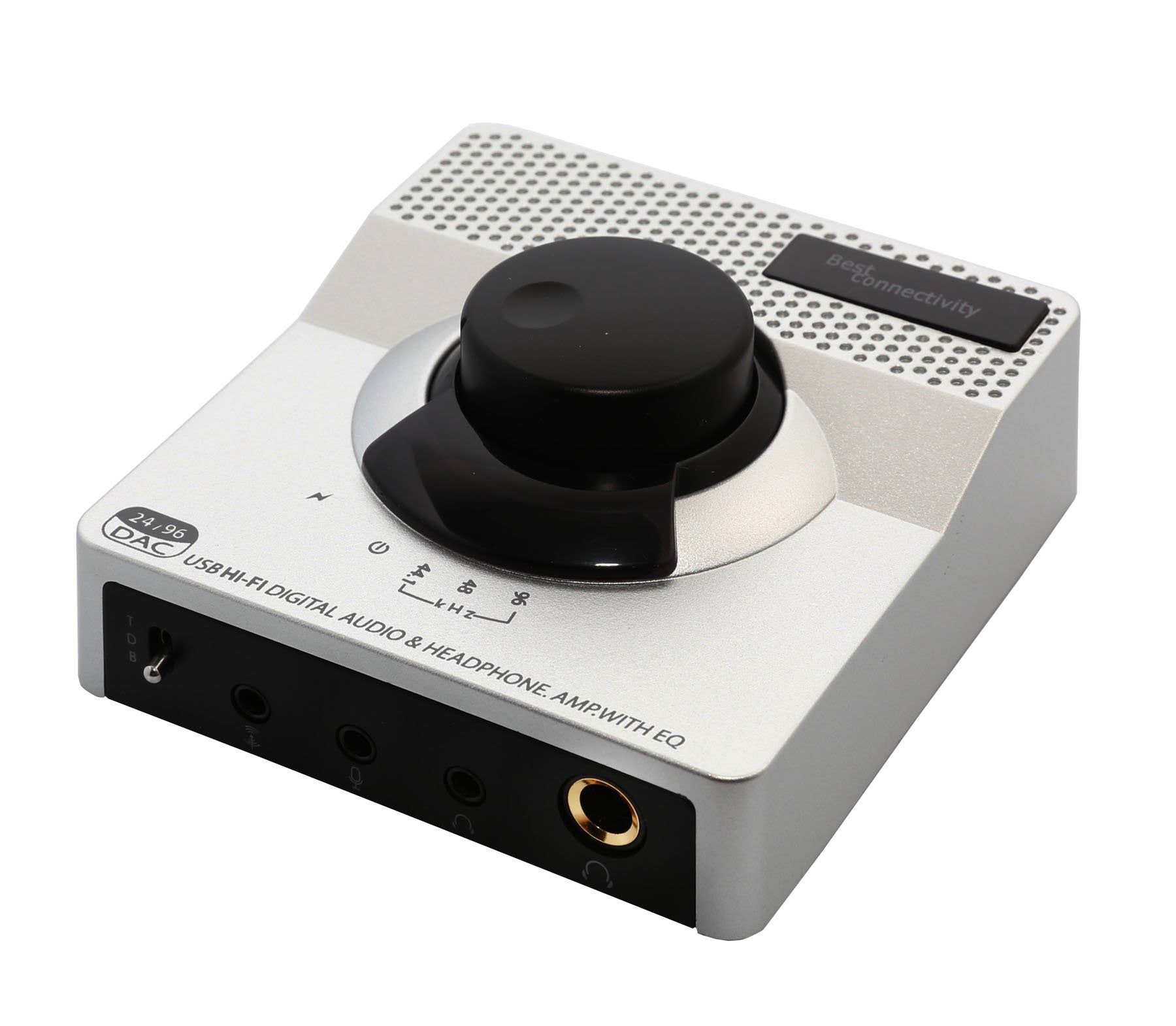 Syba Usb 24 Bit 96 Khz Dac Digital To Analog Headphone Amplifier 2 Stage Eq Digital/Coaxial Output And Rca Output (Sd-Dac63118)