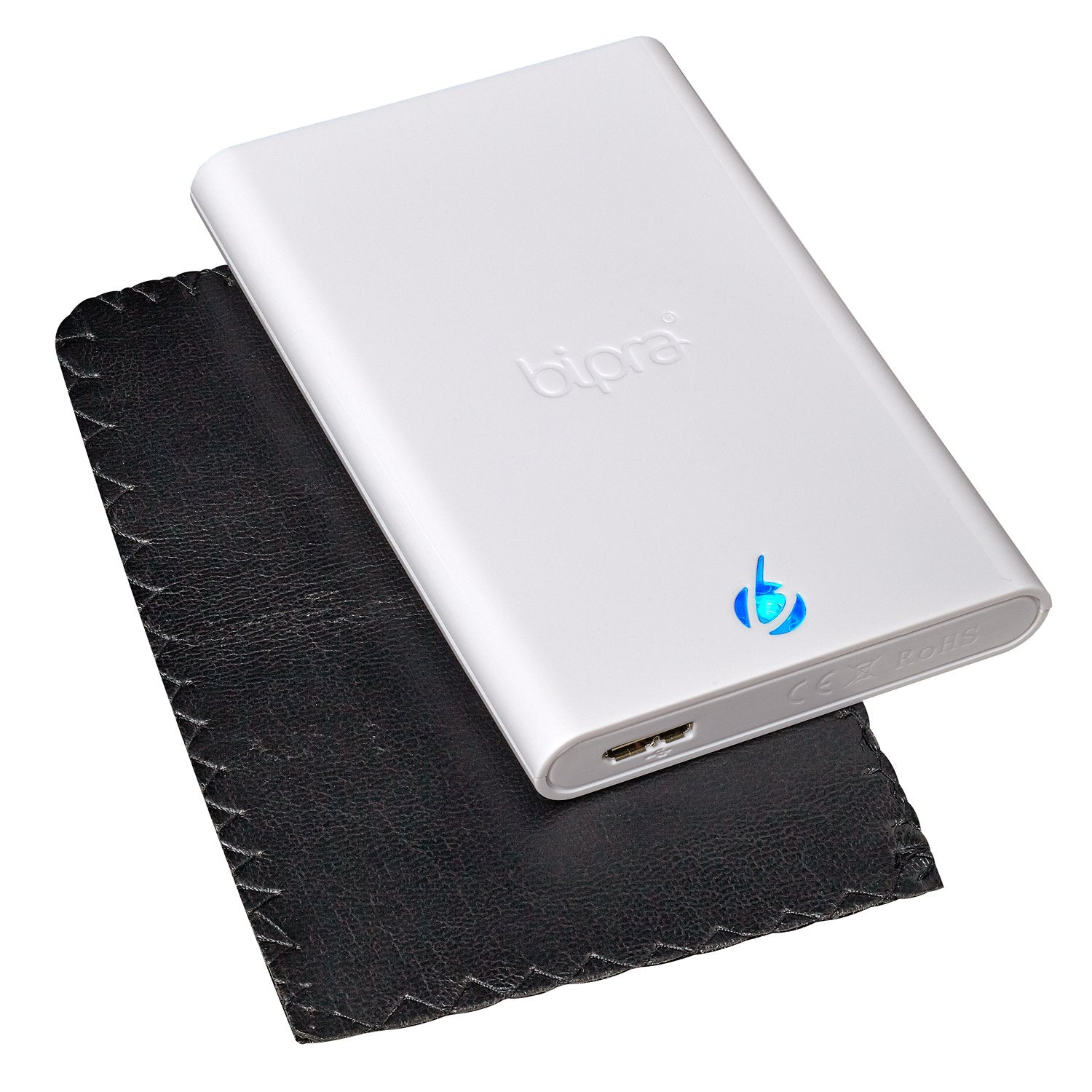 Bipra S3 2.5 Inch Usb 3.0 Fat32 Portable External Hard Drive   White (250Gb)