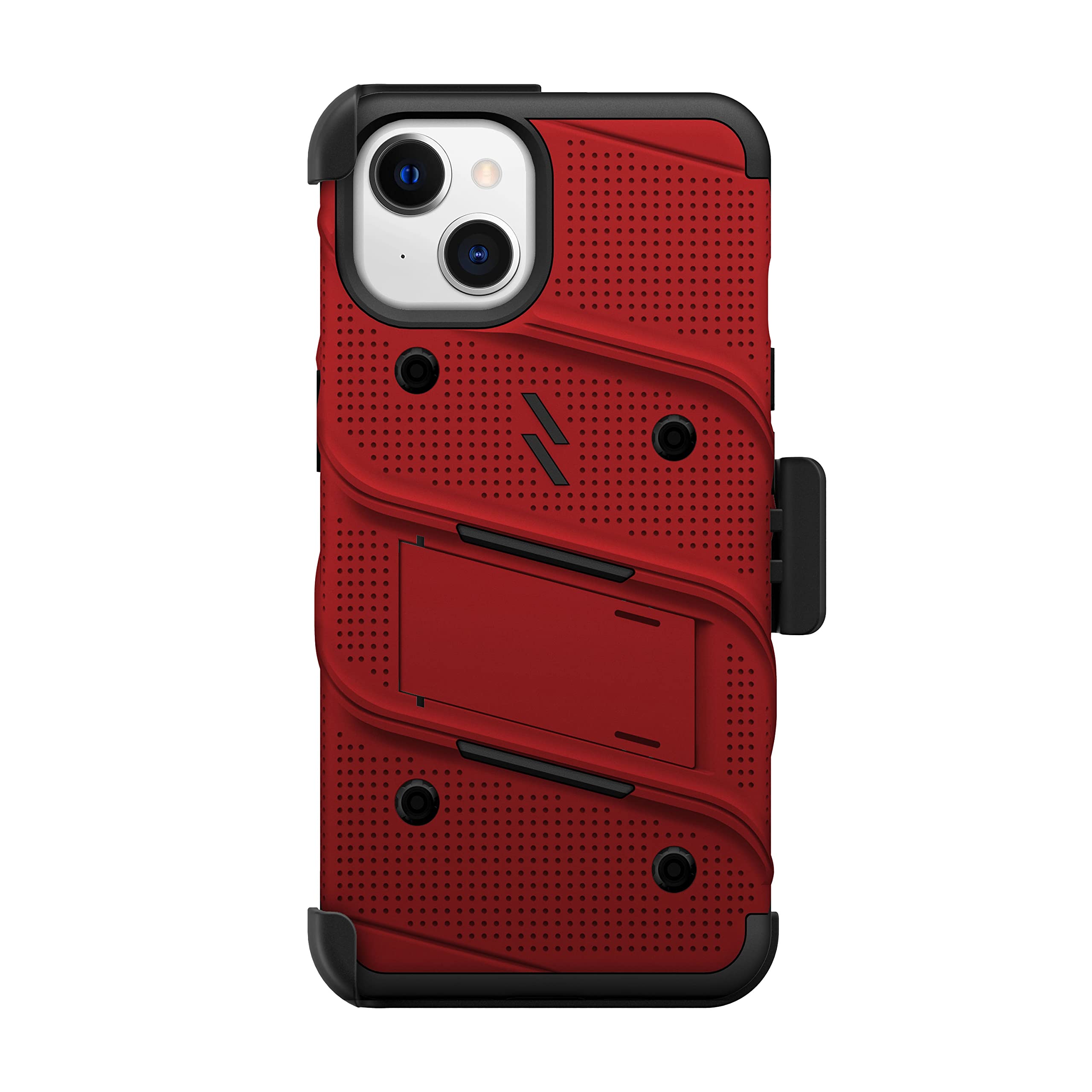 Zizo Bolt Bundle Iphone 13 Case - Red
