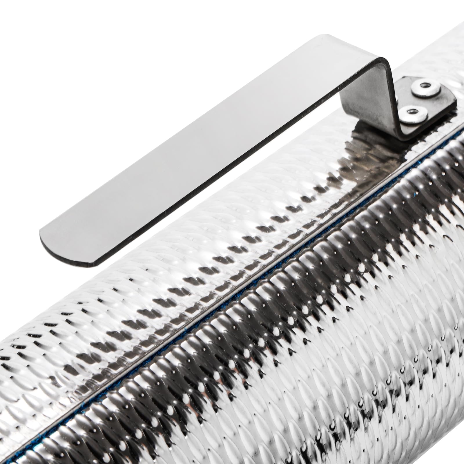 Soujoy Guiro Instrument, Stainless Steel Guiro Shaker With 2 Scrapers, 15 X 3 Latin Percussion Instrument, Professional Band