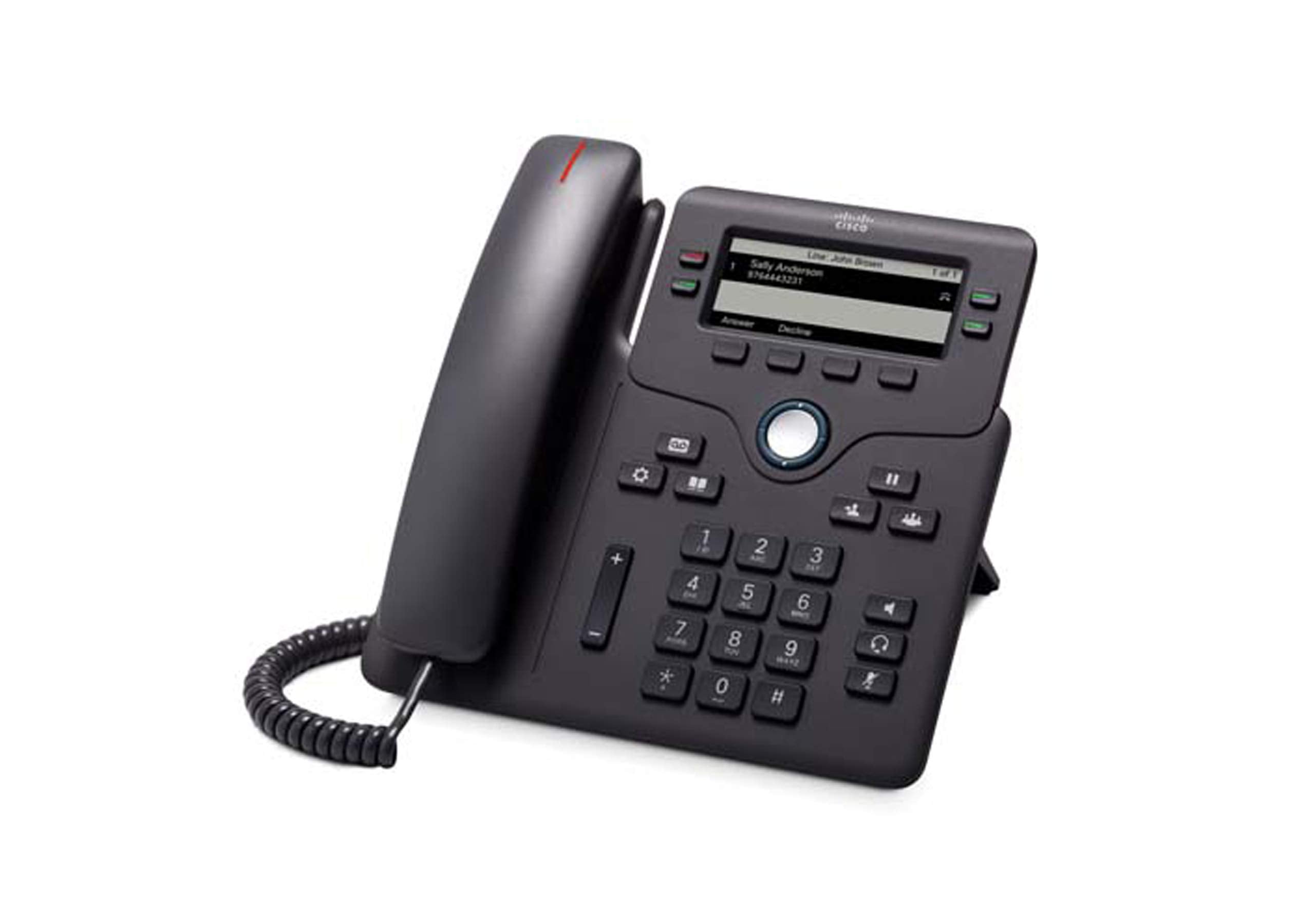 Cisco Ip Business Phone 6861 With Multi Platform Phone Firmware, 3.2 Inch Display, Ethernet And Wi Fi Connectivity, 1 Year Limit