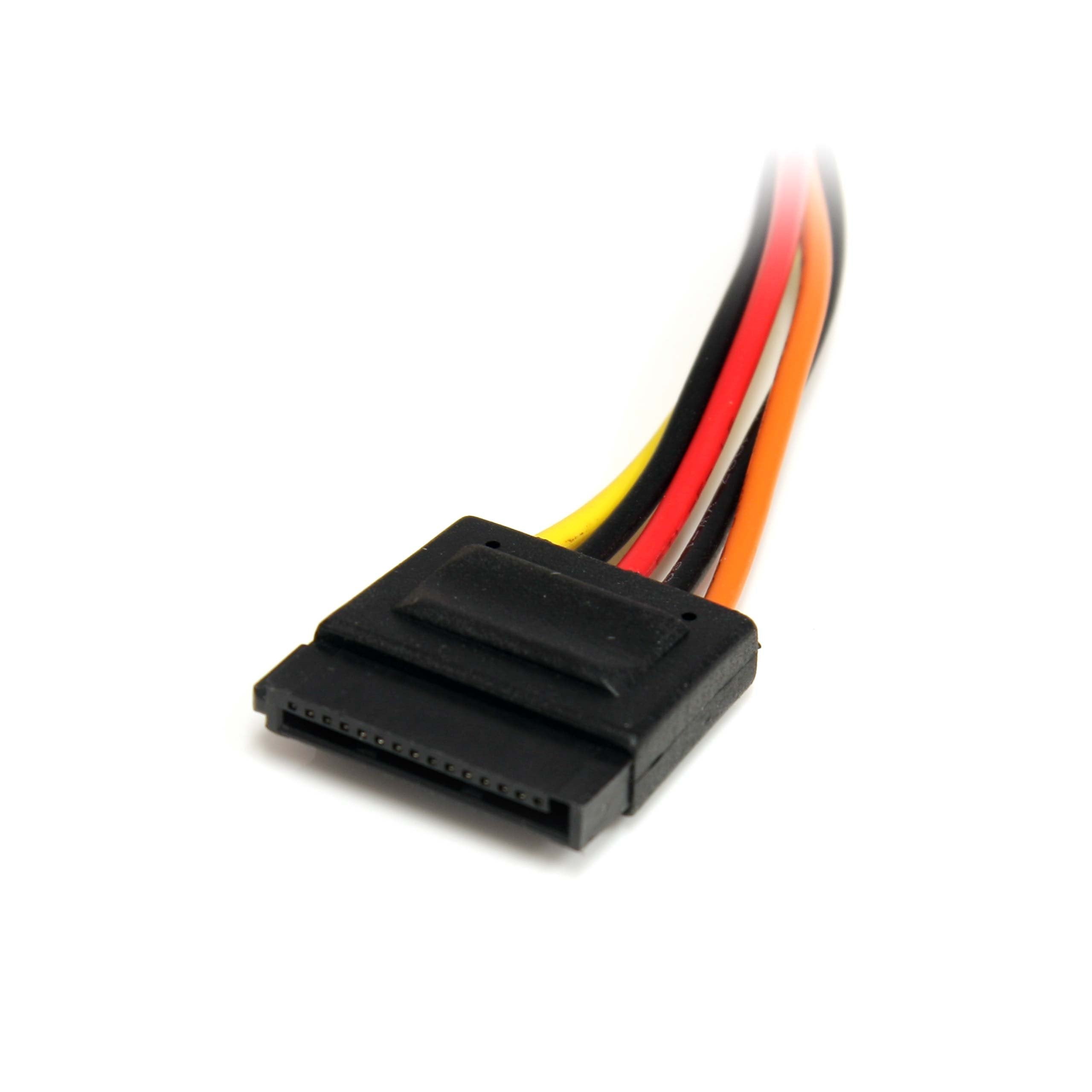 Startech.Com 8In 15 Pin Sata Power Extension Cable   8 Sata Power Extension Cable   8 Sata Power Extension Cord (Satapowext8)