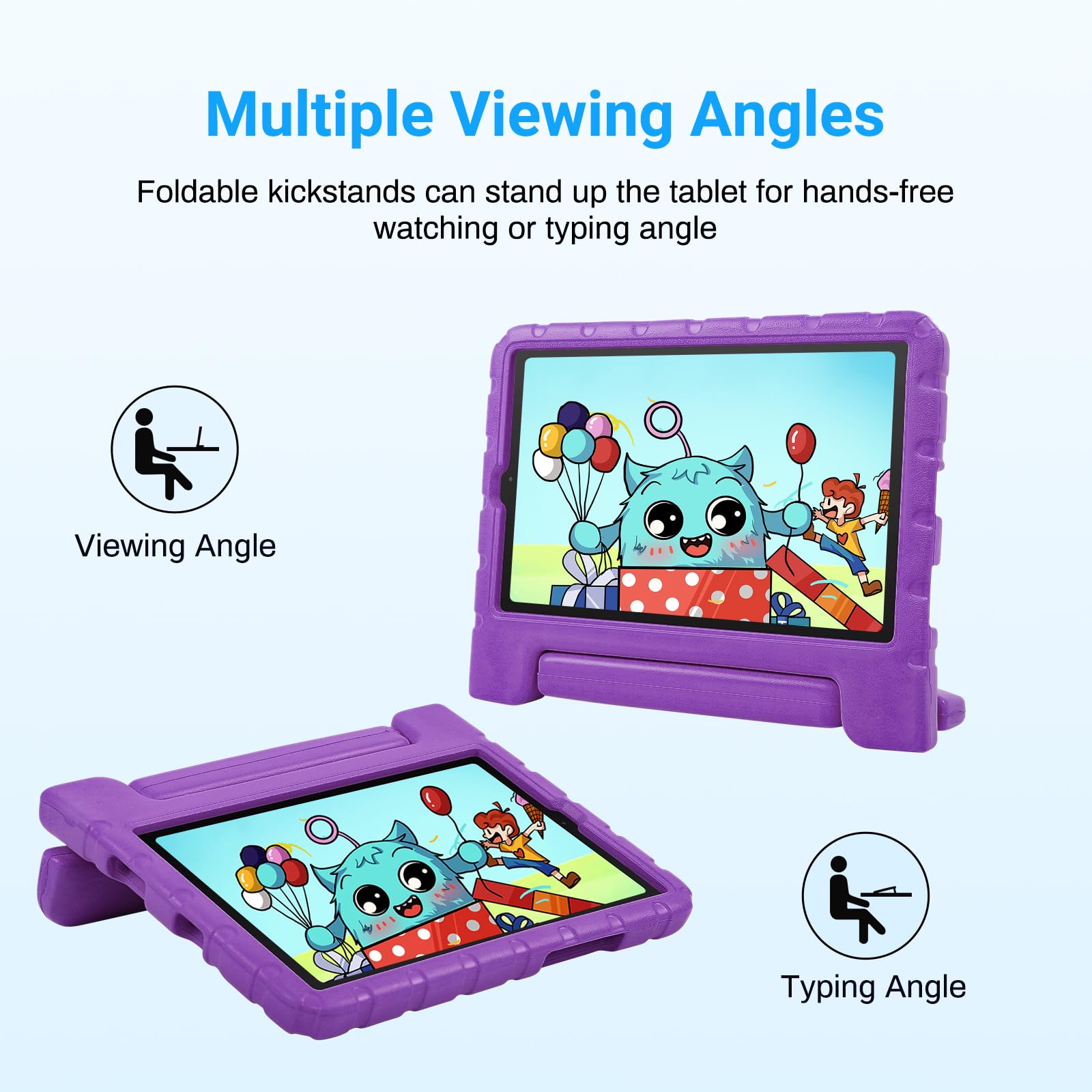 Bolete Kids Case For Lenovo Tab M9 9.0 Inch 2023 Model Tb-310Xu/Tb-310Fu, Android Tablet For Lenovo 9.0 Inch Case With Handle Ev