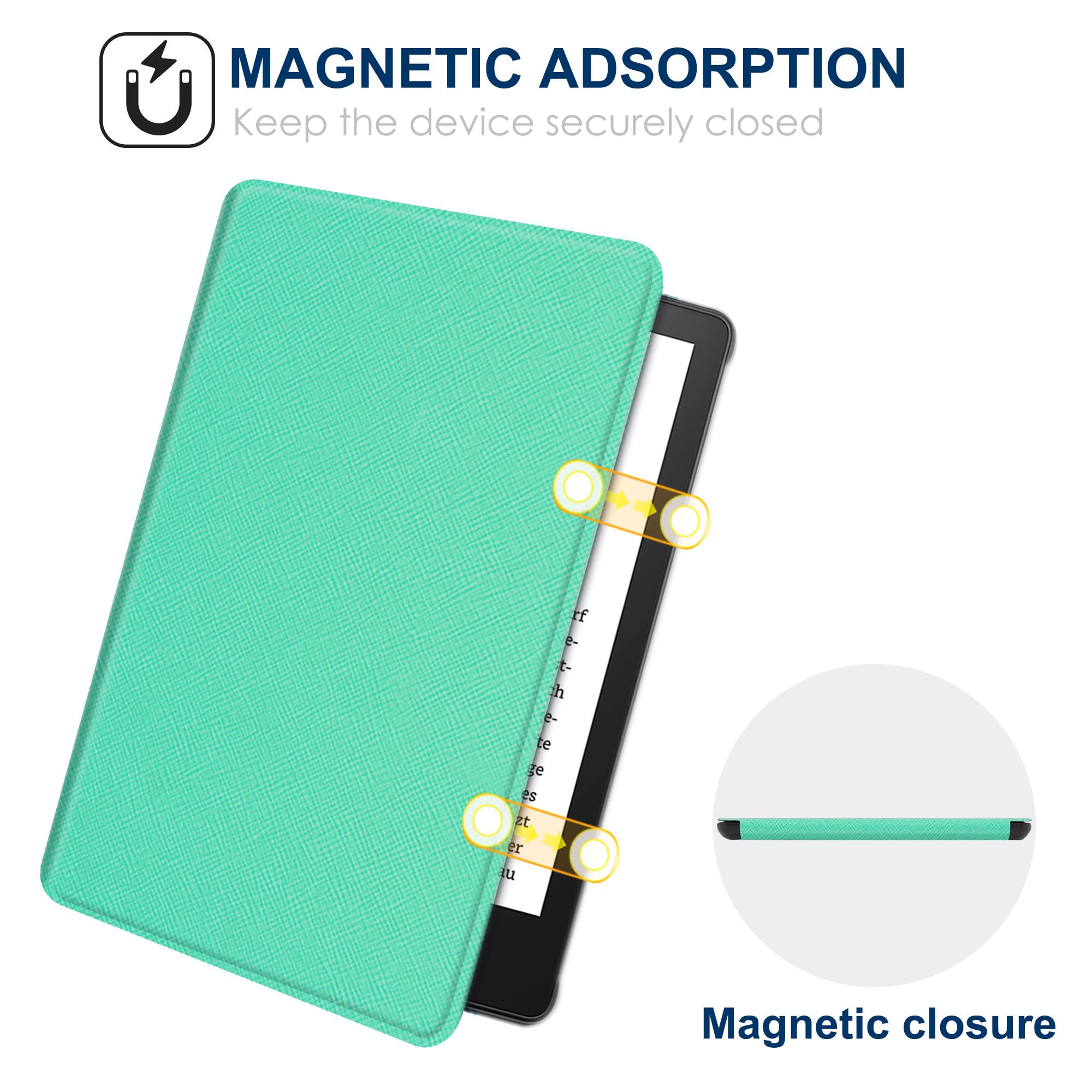 Tiorecime Case For Kindle Paperwhite 11Th Generation 6.8'' And Kindle Paperwhite Signature Edition 2021 Release, All New Pu Leat