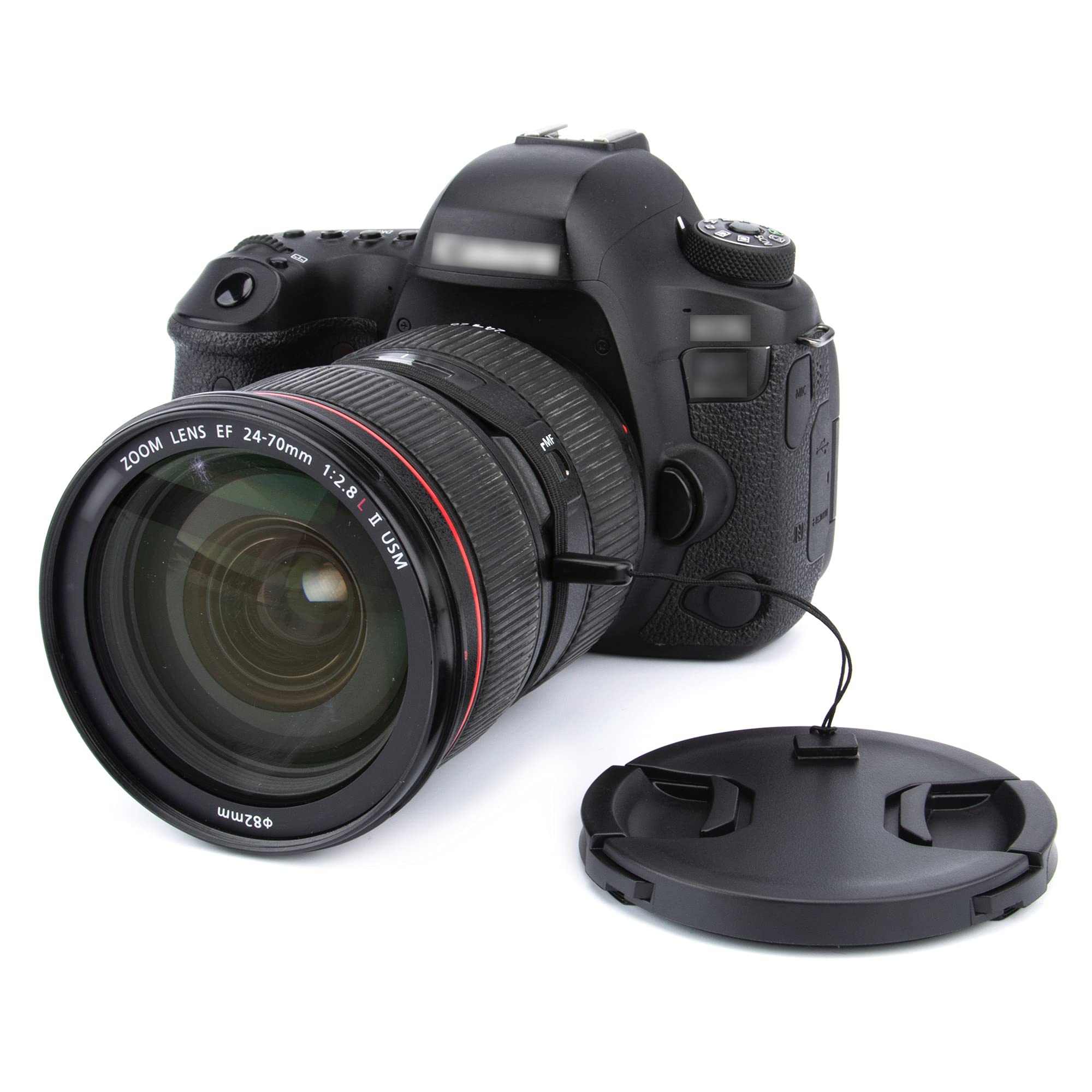 Jjc 2 Pack 82Mm Front Lens Cap Cover With Deluxe Cap Keeper For Canon Ef 24 70Mm F2.8L, Ef 16 35Mm F2.8L, Nikon Af S 24 70Mm F2.