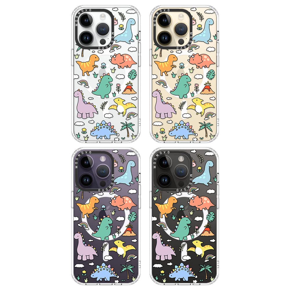 Mosnovo Compatible With Magsafe Designed For Iphone 14 Pro Case, [Buffertech 6.6 Ft Drop Impact] Shockproof Tpu Protective Bumpe