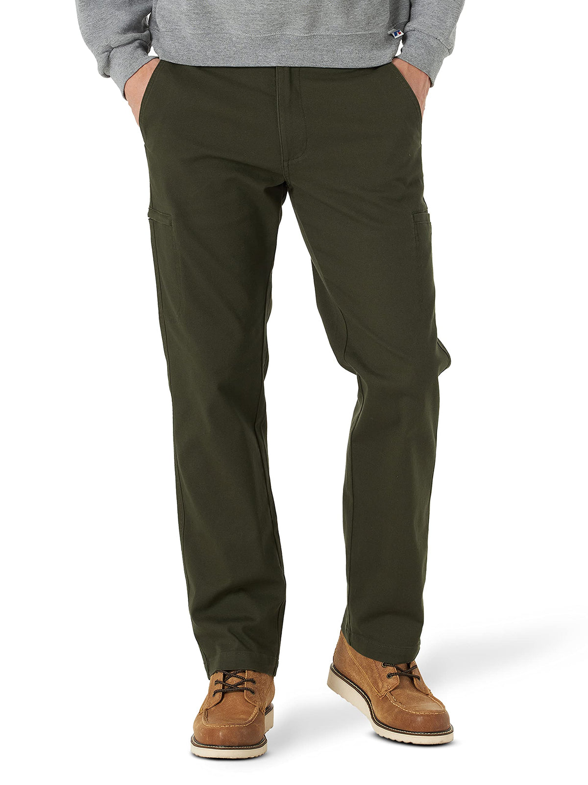 Lee Mens Performance Series Extreme Comfort Cargo Pant, Frontier Olive, 36W X 29L