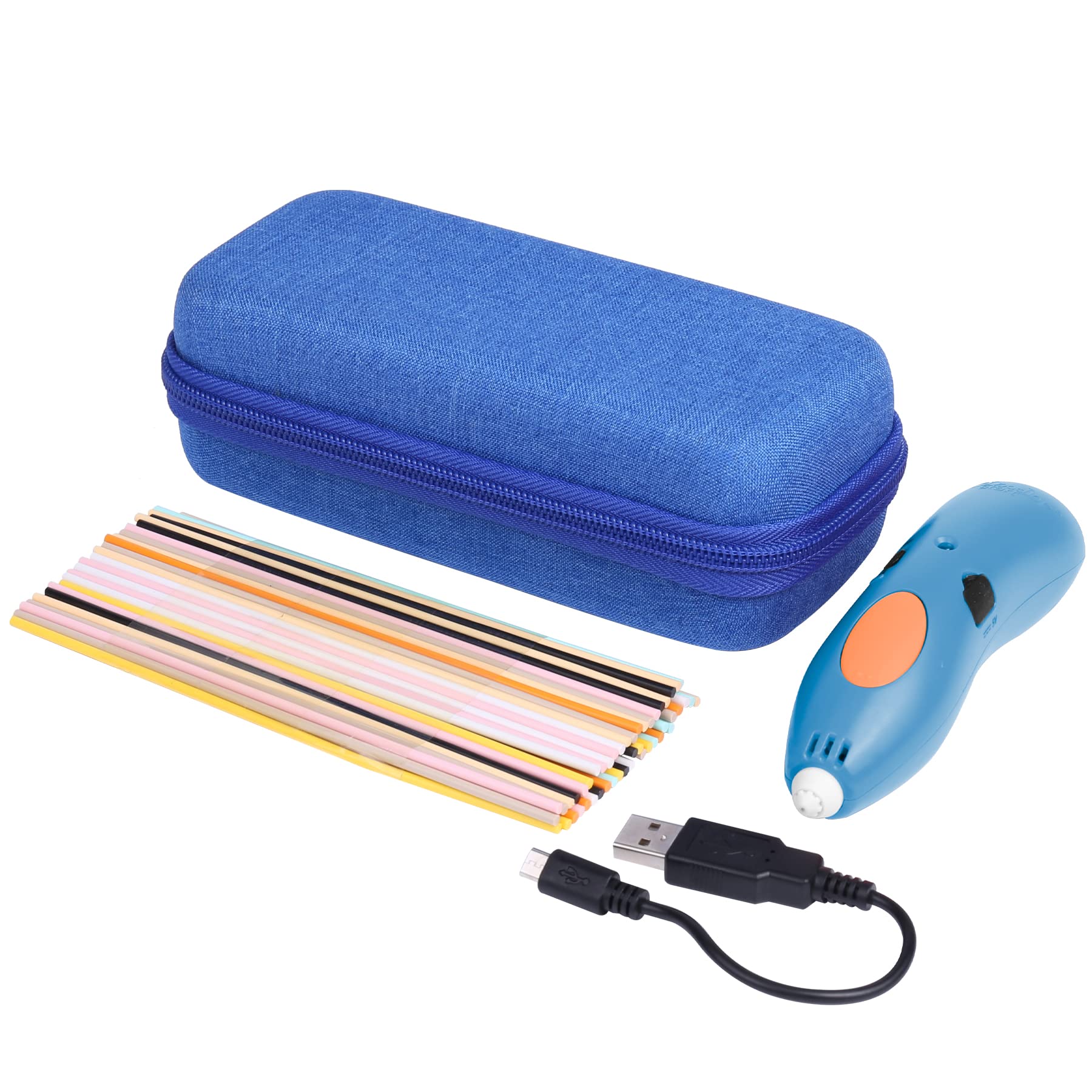 Aenllosi Hard Carrying Case For 3Doodler Start Plus Essentials (2022) 3D Pen Set (For Start Essentials Version,Case Only)