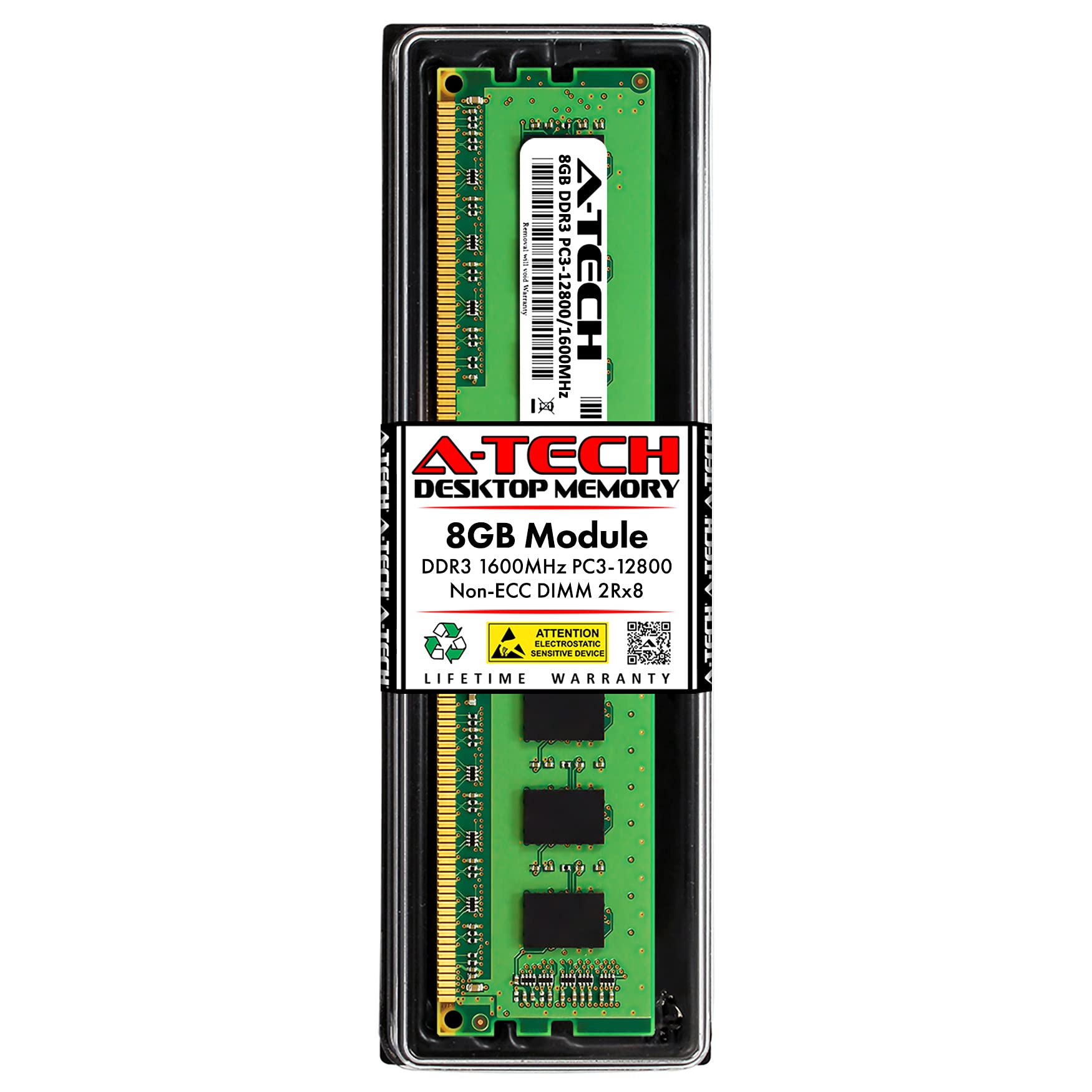 A-Tech 8GB RAM for Dell OptiPlex 9020, 9010, 7020, 7010, 3020, 3010, XE2 (USFF/SFF/MT/DT) | DDR3 1600 MHz DIMM PC3-12800 UDIMM M