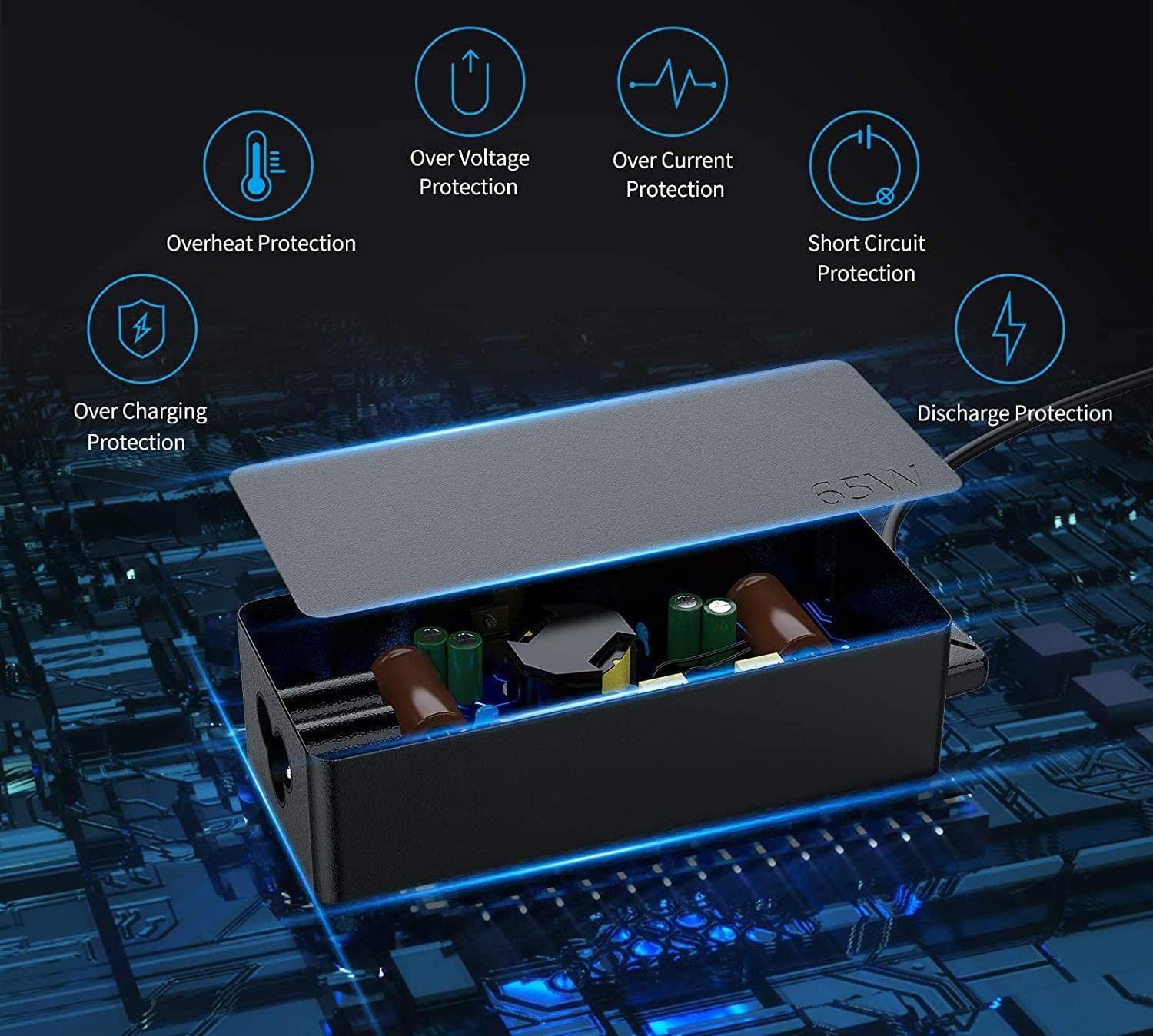 65W Usb C Laptop Charger For Lenovo Thinkpad X1 Carbon, X1 Yoga, X1 Tablet Series, X1 Carbon 5Th 6Th 7Th 8Th Gen, X1 Yoga 2Nd 3Rd 4Th 5Th, X1 Tablet 2Nd 3Rd Lenovo 65W 45W Usb C Fast Power Adapter
