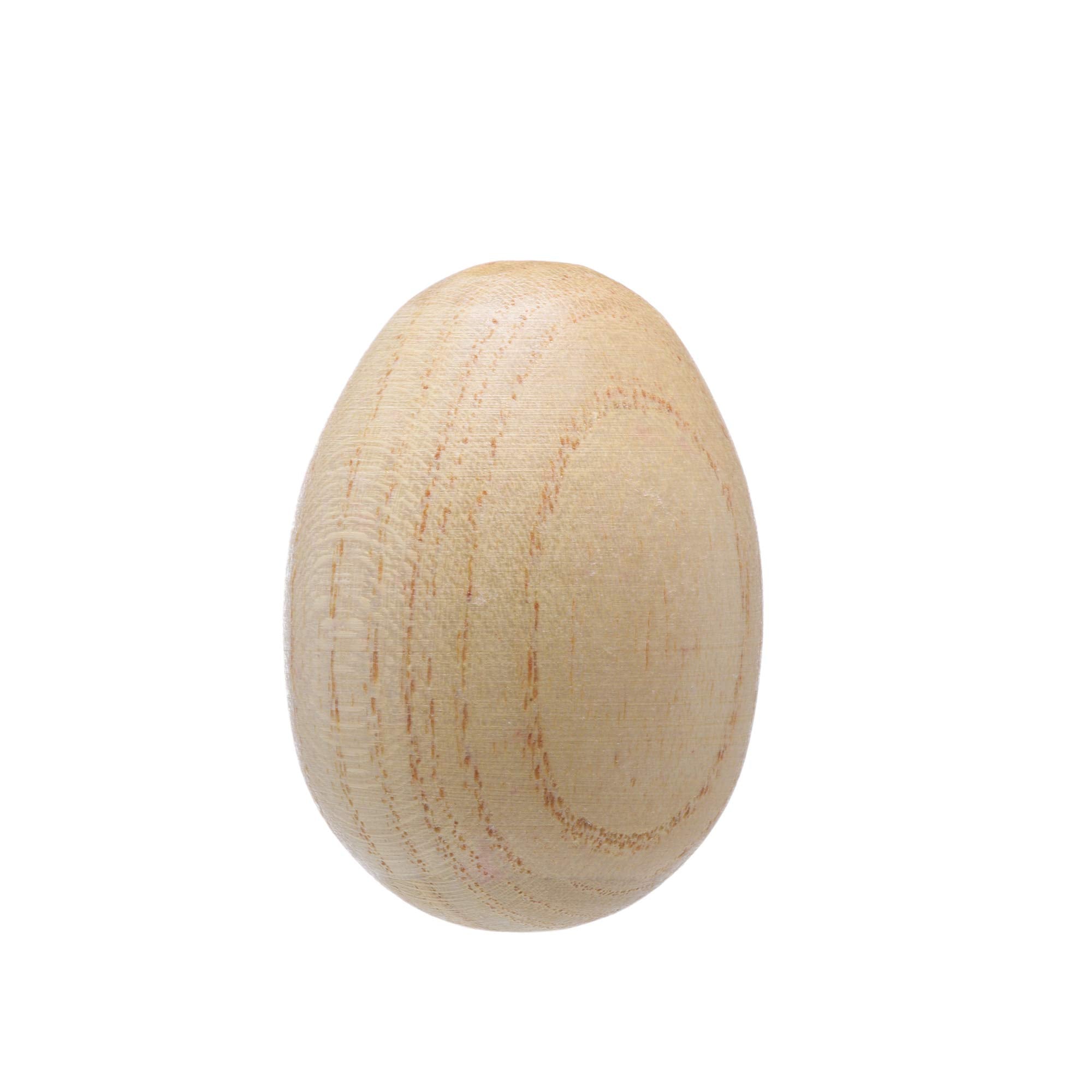 4 Pcs Natural Wood Egg Shaker Musical Percussion Instrument