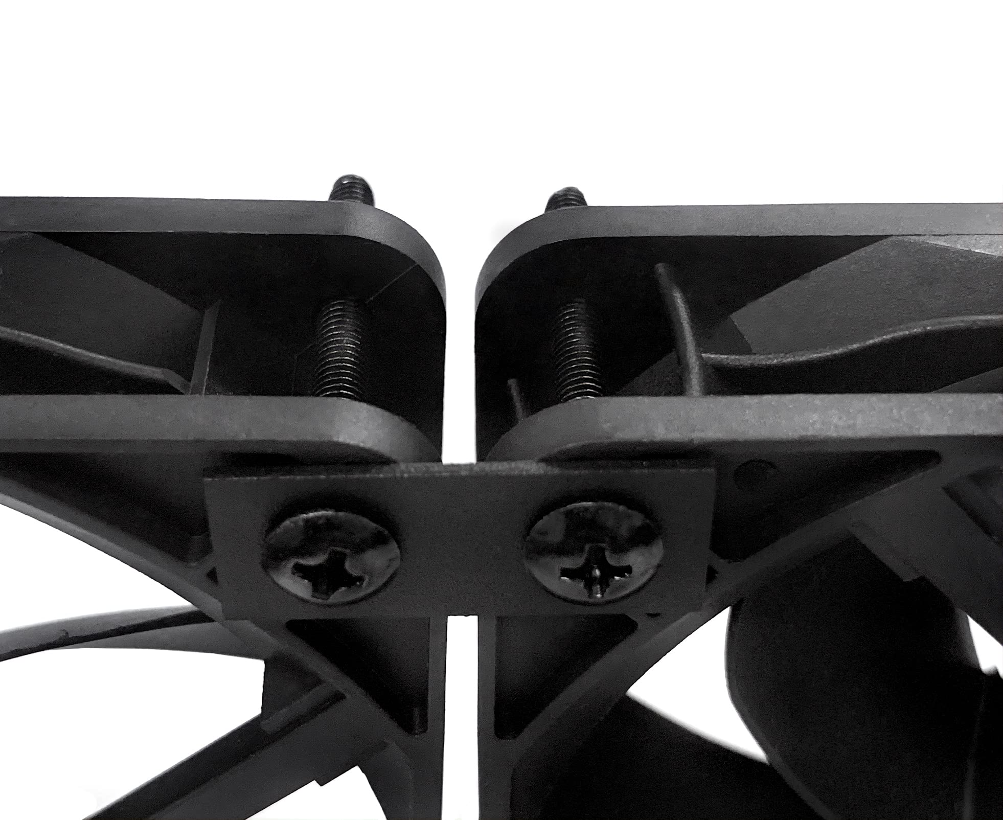 Coolerguys Fan Mount/Stand Bracket Kit (Black Metal)