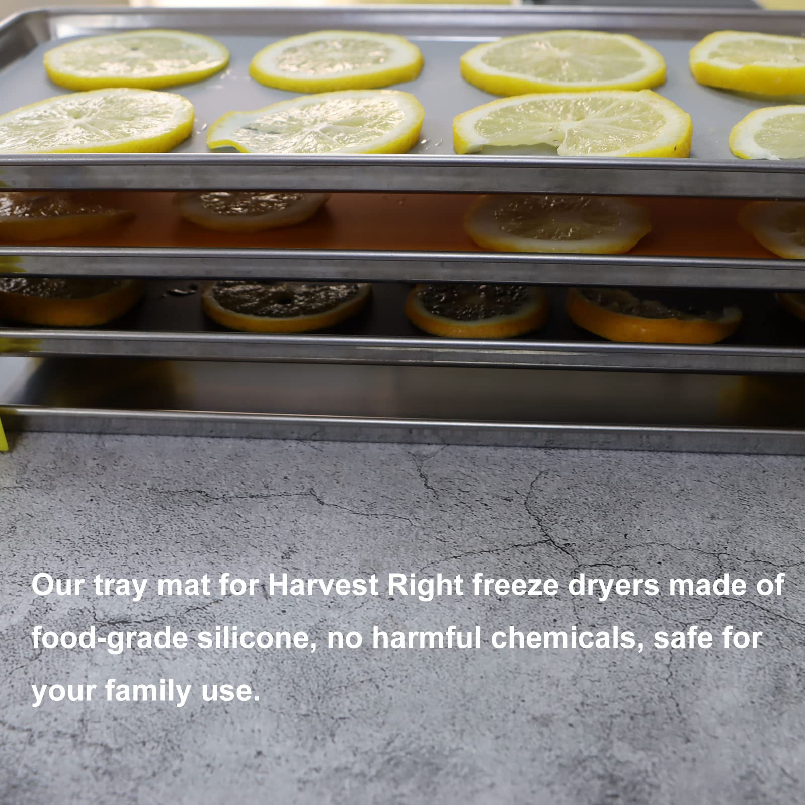 Piaolgyi Tray Mats For Harvest Right Freeze Dryer Medium Trays,Silicone Accessories Compatible With Harvest Right Freeze Dryer M