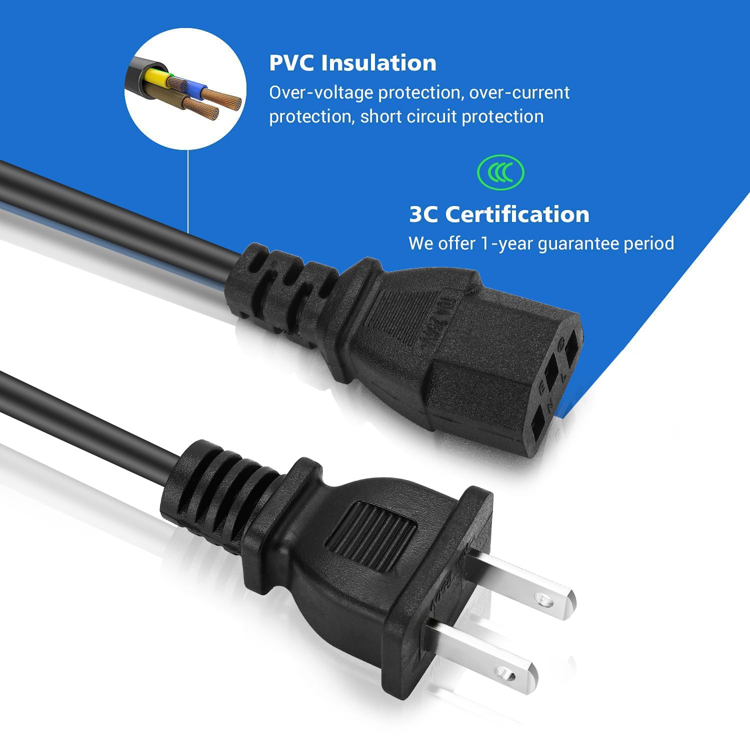 Facmogu 48V 2A Power Supply Adapter, Ac 100 240V To Dc 48V 2A Transformer Interface 5.5X2.5Mm & 5.5X2.1Mm Plug, 96W Adapter Us Plug For Stereo Receiver Hi Fi Home Audio Class D Integrated Amp