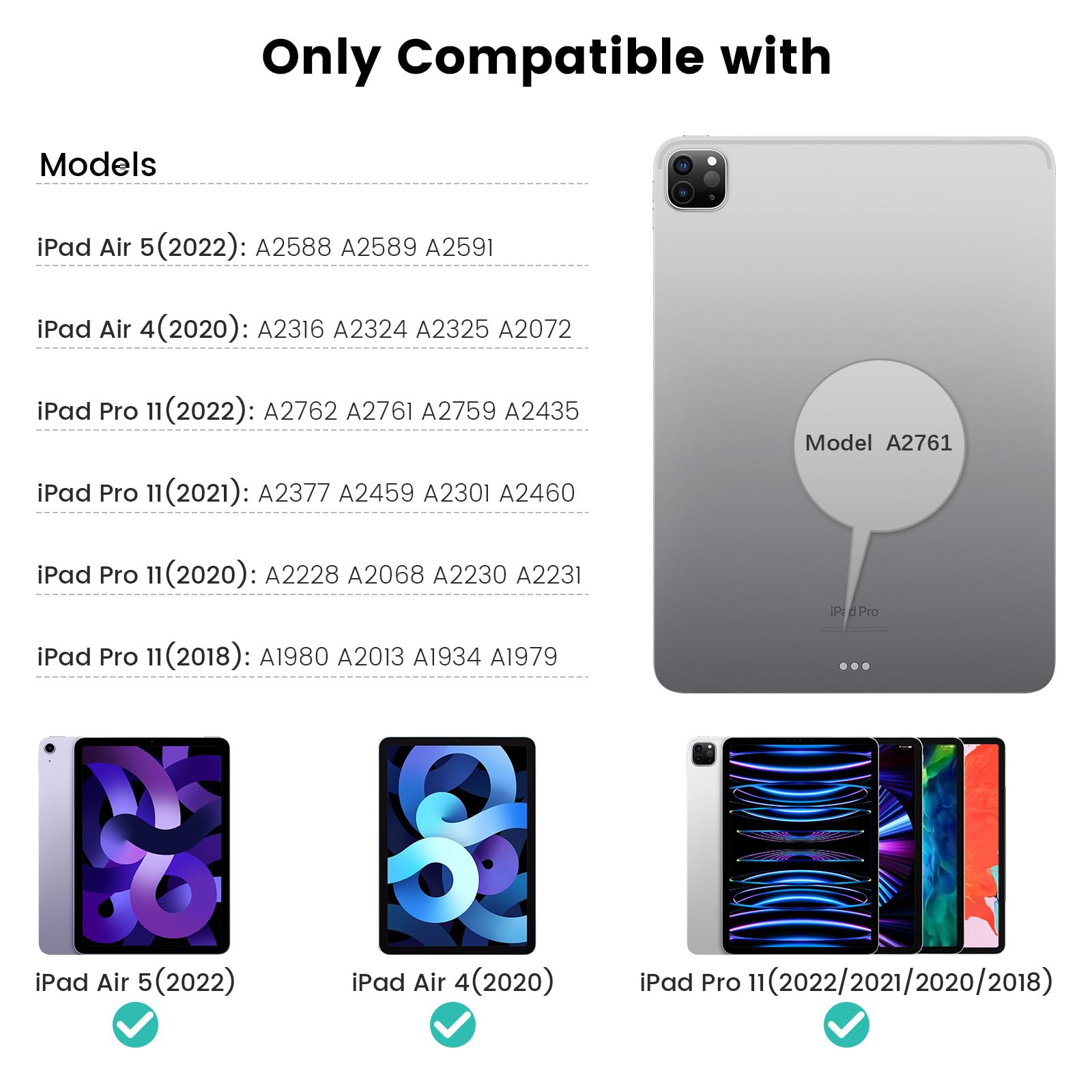 Nillkin For Ipad Air 11 Inch (M2) 2024 New Ipad Air Keyboard And Magnetic Stand Case For Ipad Air 5, Ipad Air 10.9 Ipad Air 4 Ke