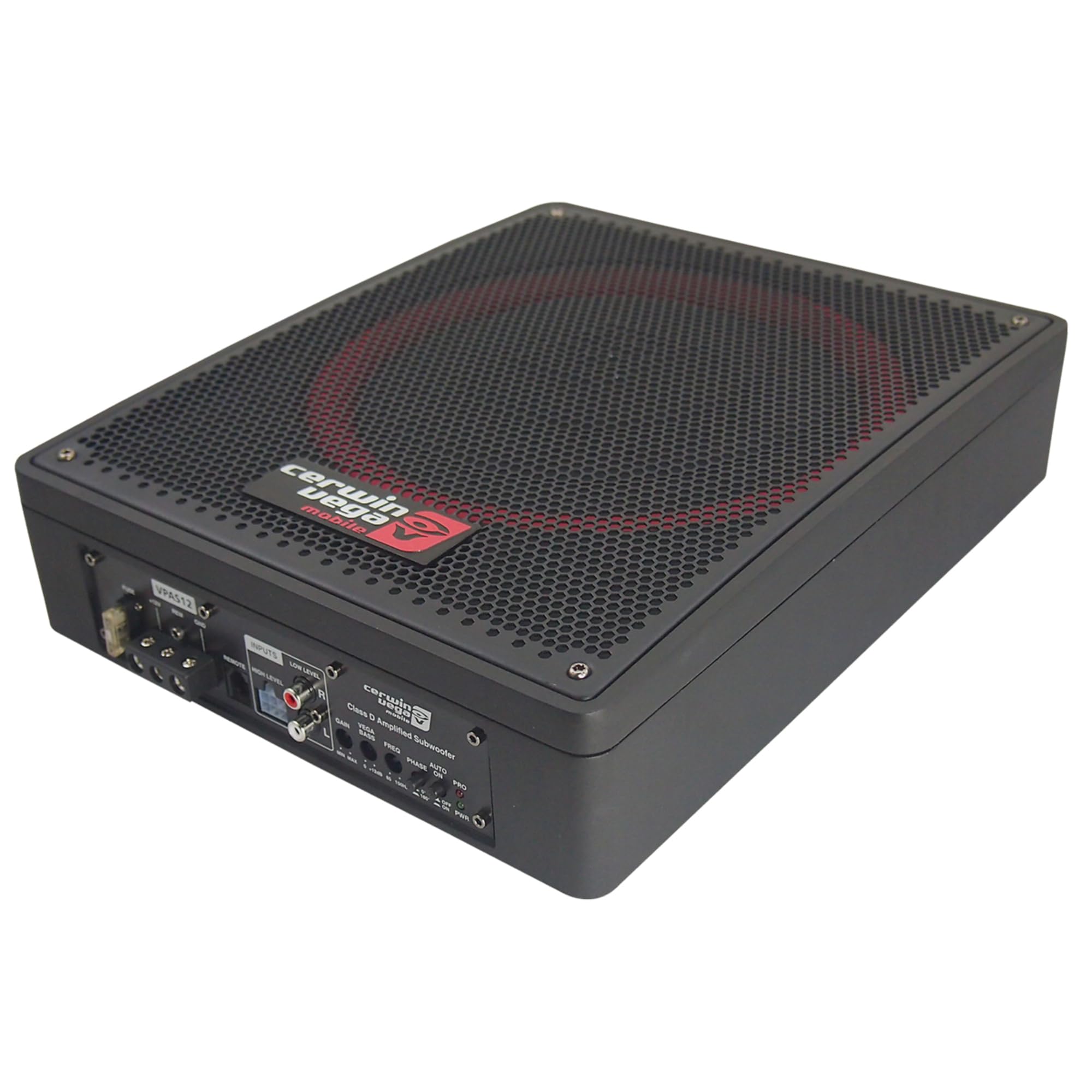 Cerwin Vega Mobile 12'' Powered Active Subwoofer 600W Max