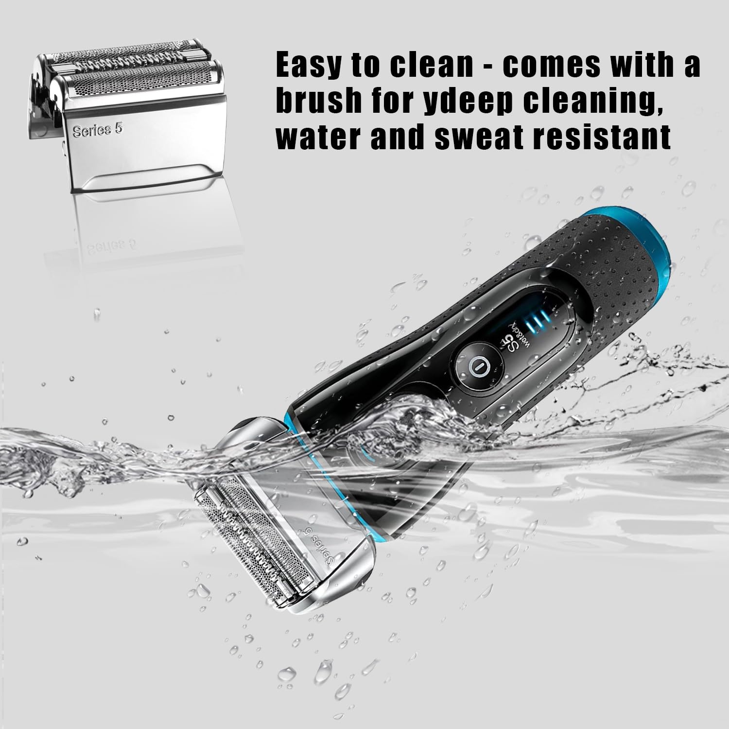 52S Series 5 Replacement Head For Braun Series 5 Foil Shaver Replacement Heads For Braun Series 5 Replacement Blades 5020S, 5030