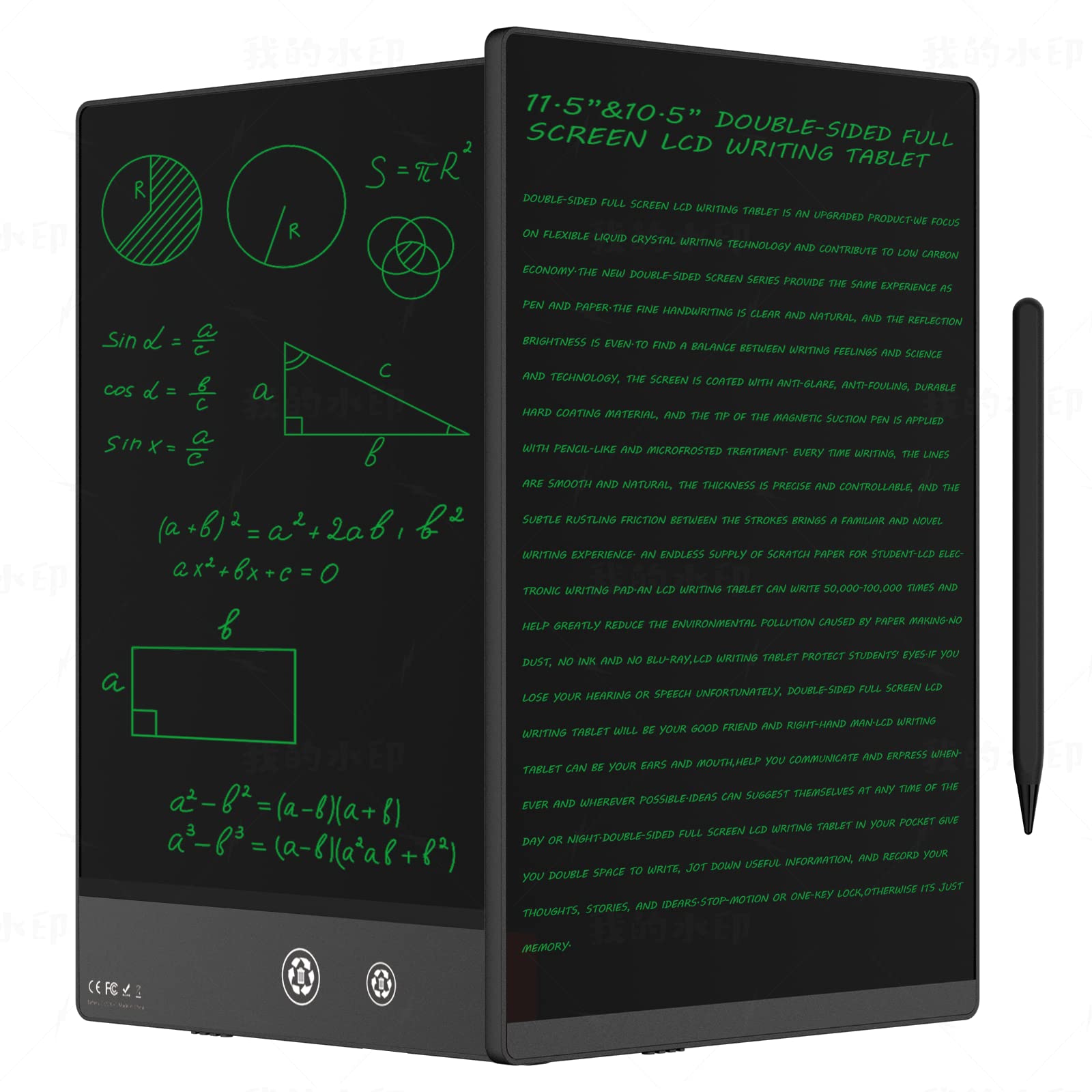 Ksequ Lcd Writing Tablet For Adults  10.5 Lcd Writing Tablet