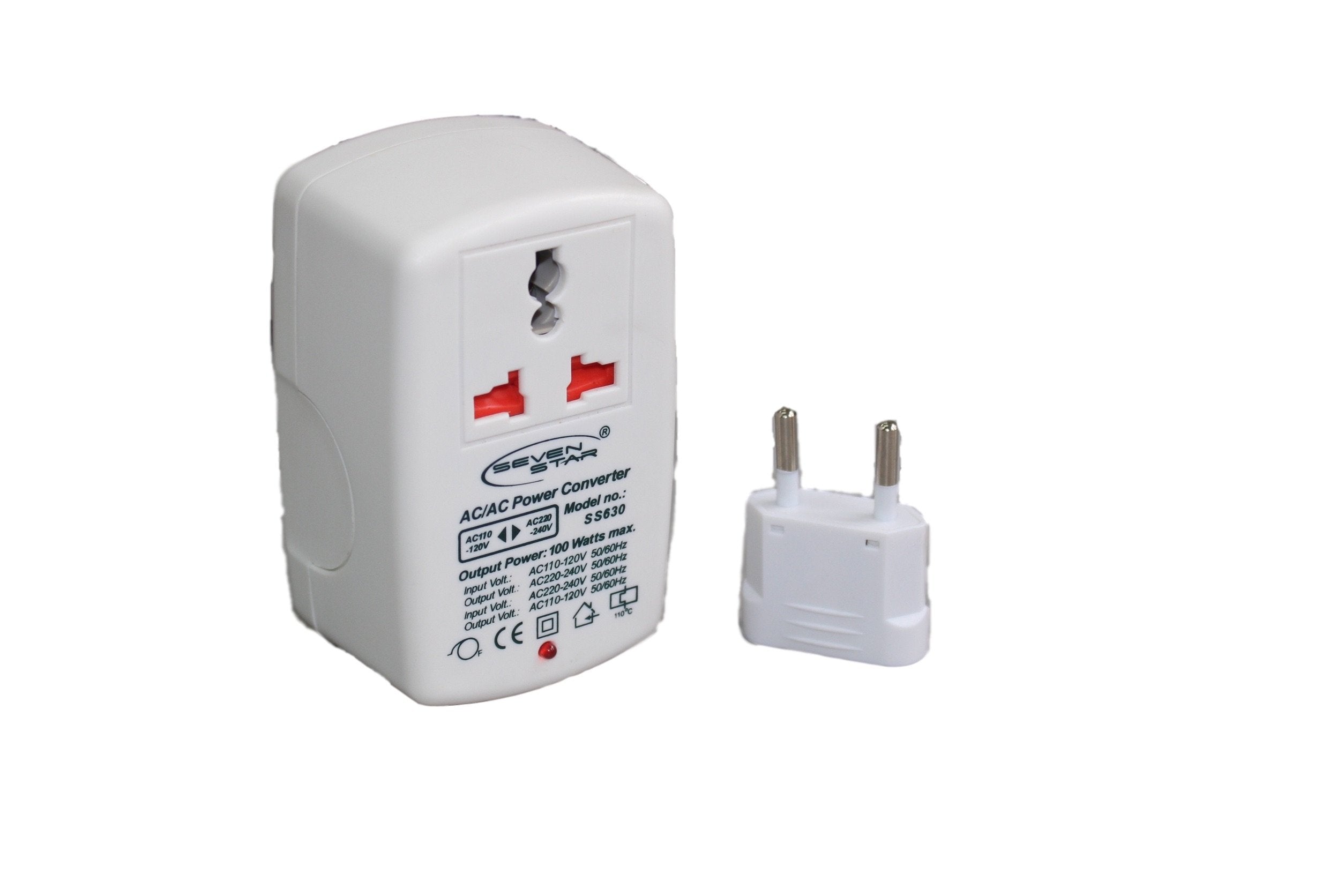 Seven Star SS630 100-Watt Universal Travel Voltage Power Converter