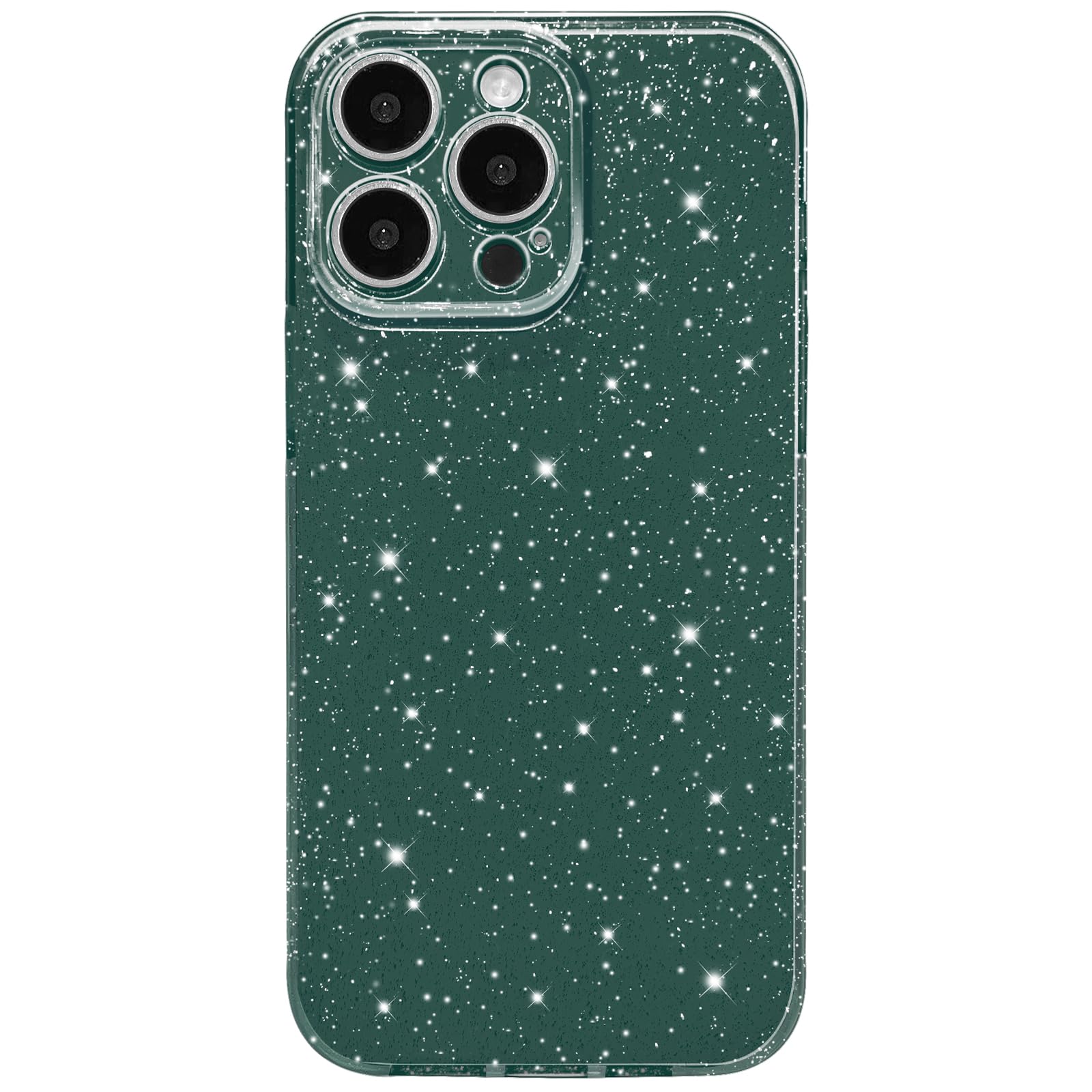 Hython Case for iPhone 12 Pro Case Glitter Cute Sparkly Shiny Bling Sparkle Phone Cases 6.1, Thin Slim Fit Soft TPU Bumper Shock