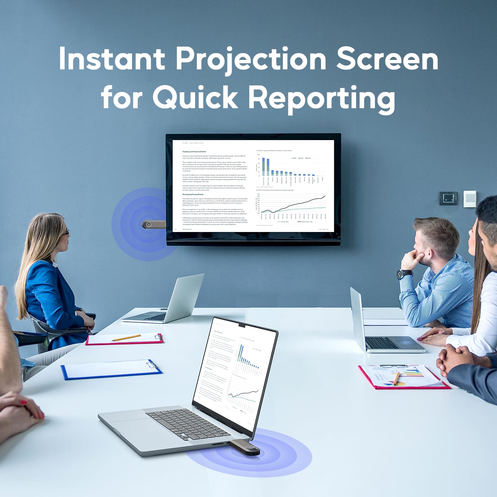 Wireless Hdmi Transmitter And Receiver, 4K Decoding And 1080P Hd Output, No Wifi, Plug And Play, Portable,For Streaming Video An