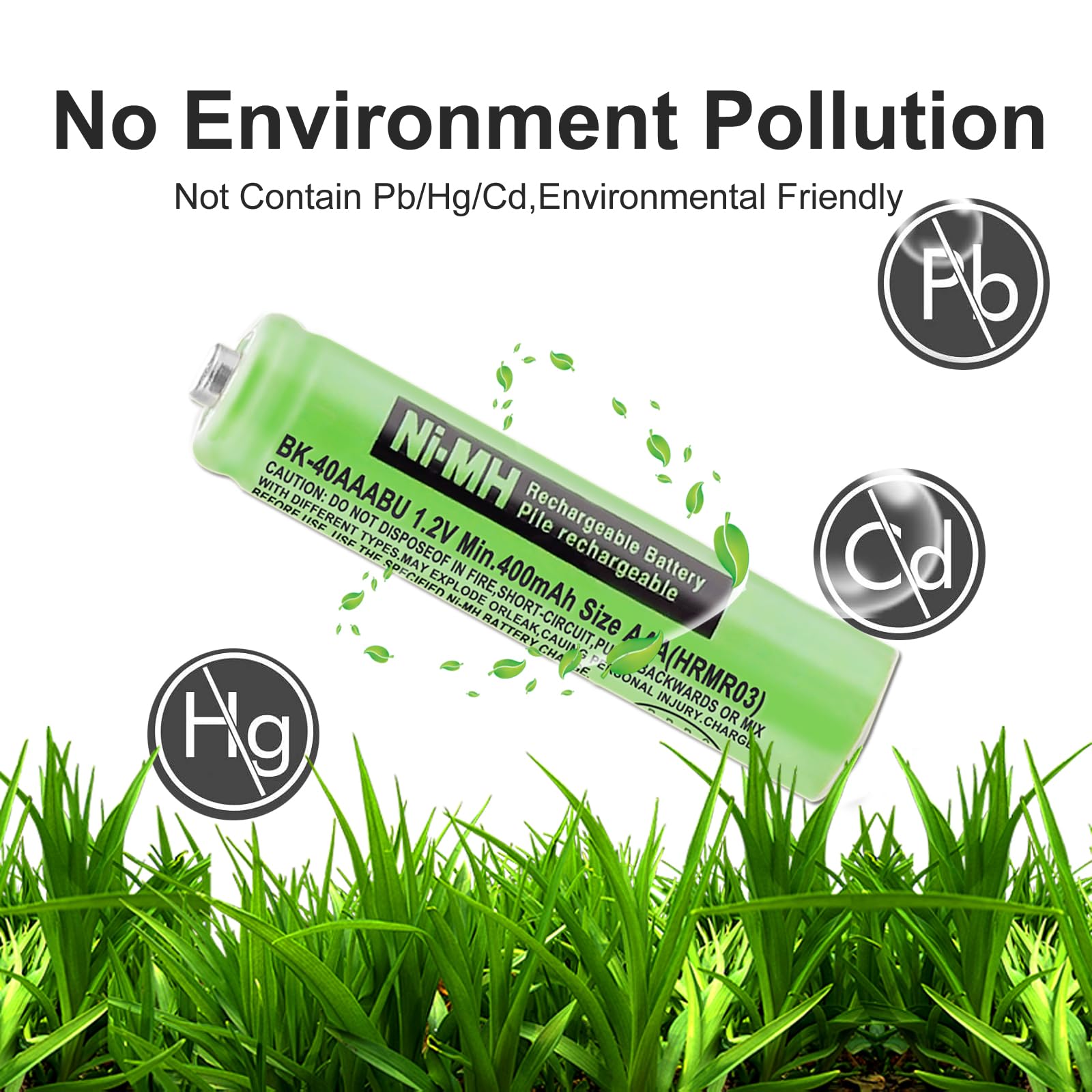 Osim 6Pack Bk-40Aaabu Ni-Mh Aaa Rechargeable Batteries 1.2V Aaa Ni-Mh Rechargeable Batteries 400Mah For Panasonic Cordless Phone