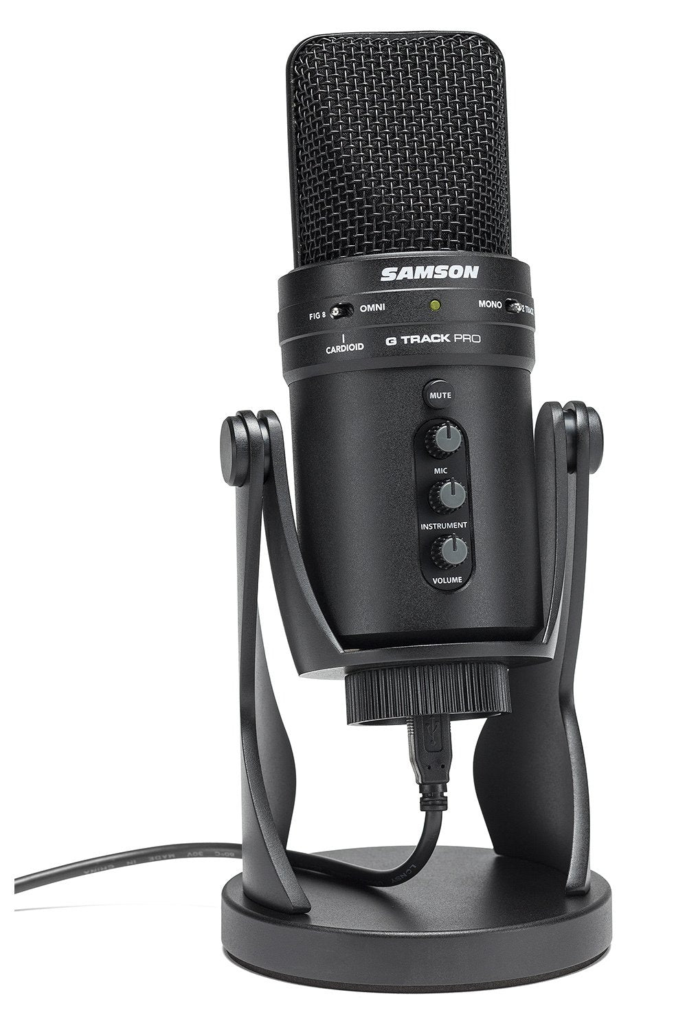 Samson G Track Pro Professional Usb Condenser Microphone With Audio Interface