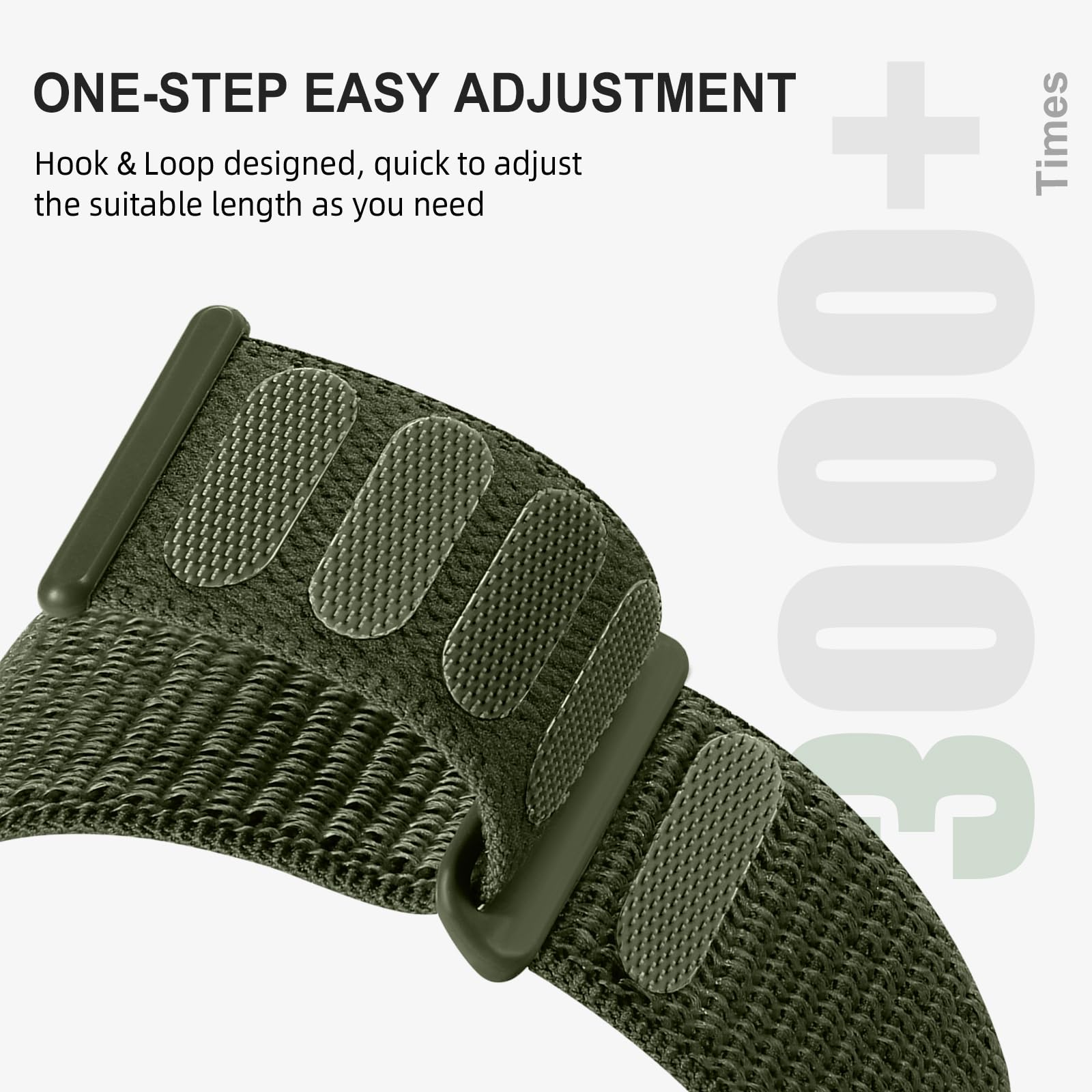 Getino Compatible For Apple Watch Band 46Mm 42Mm 44Mm 45Mm 49Mm 40Mm 41Mm 38Mm, Soft Nylon Weave Stretchy Sport Loop Strap For I