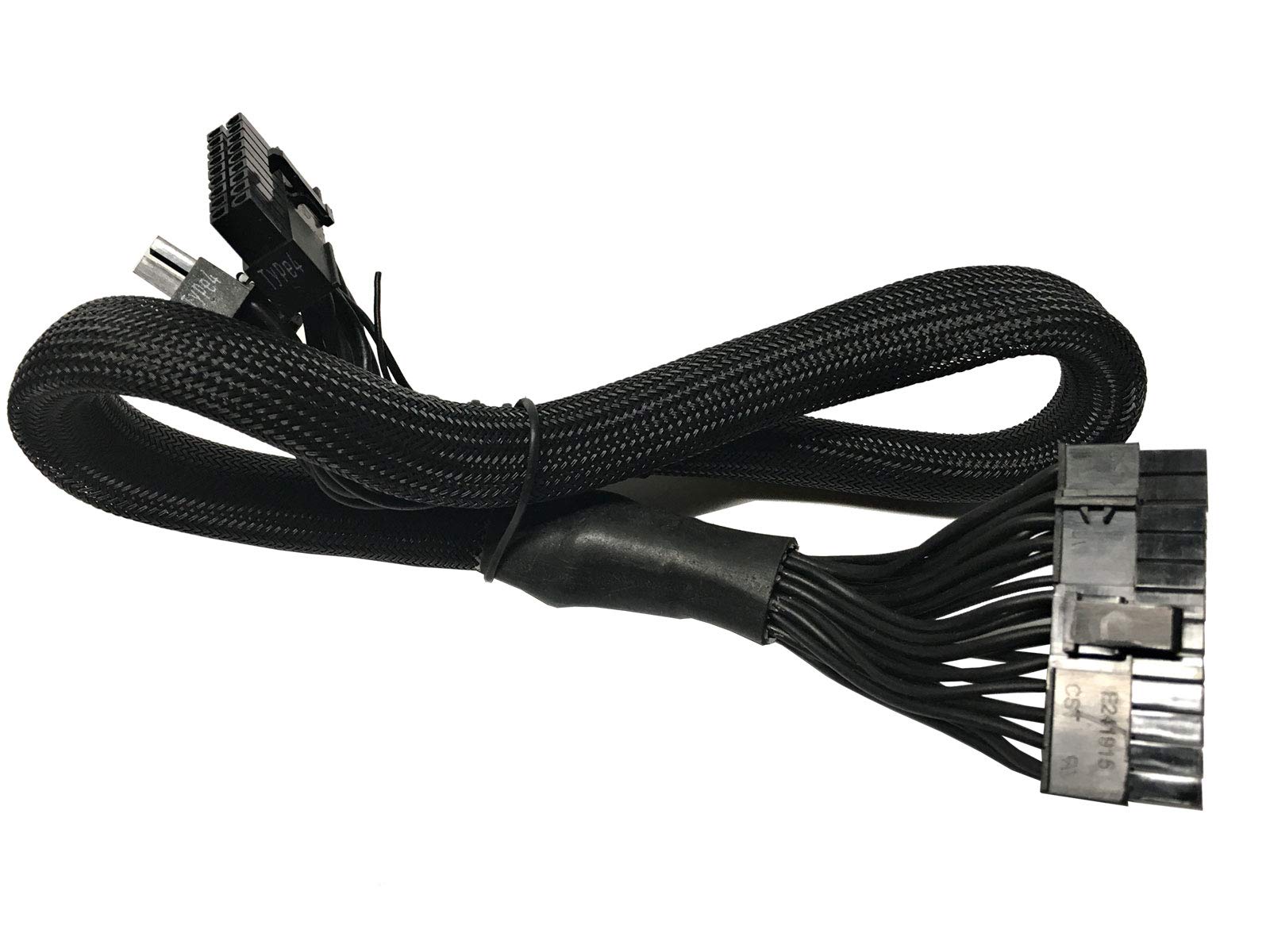 AYA 24 (24-Inch) ATX 24-Pin to 18-Pin + 10-Pin Extension Modular Power Supply Cable for Coolermaster V850, V700, V1000