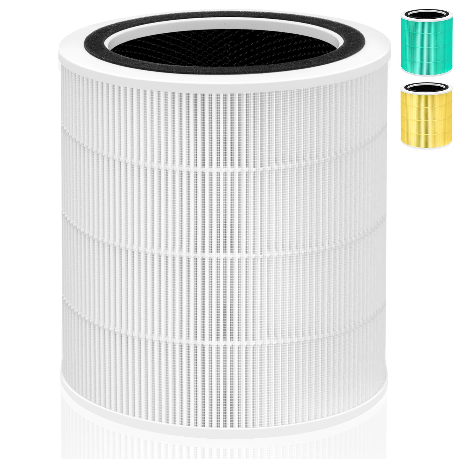Pulluty Core 400S Replacement Filter For Levoit Core 400S And Core400S P/Core 400S Rf Smart Wifi Air Purifier,3 In 1 True H13 He