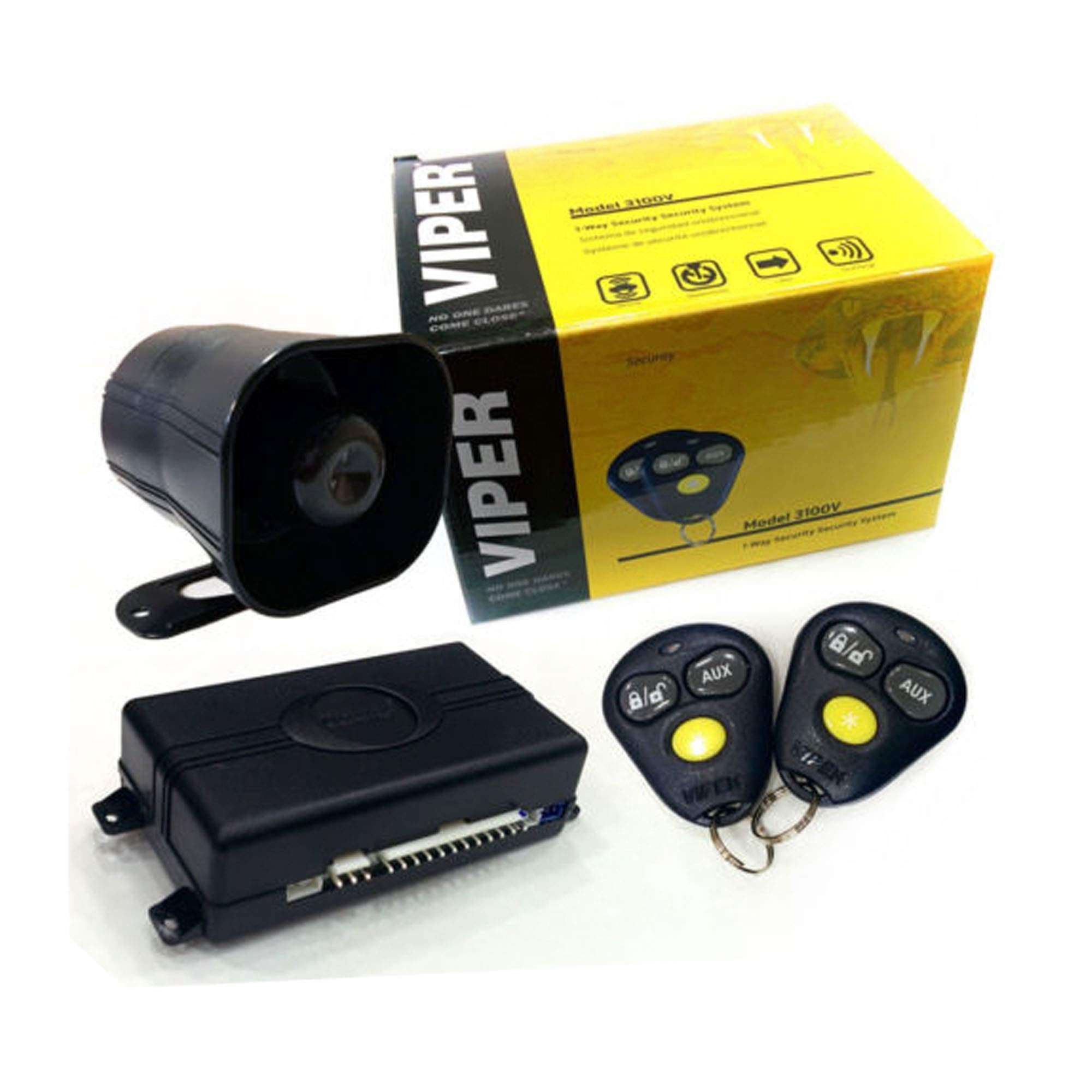 Viper 3100V 1 Way Security System
