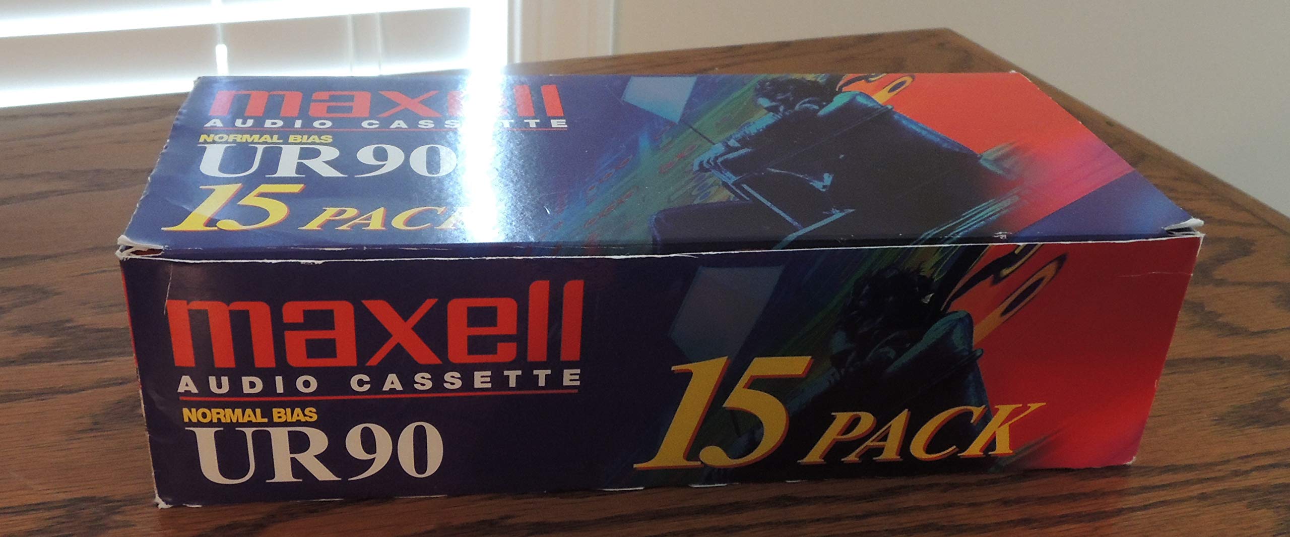 Maxell Normal Bias Ur 90 (15 Pack) Standard Size Cassettes
