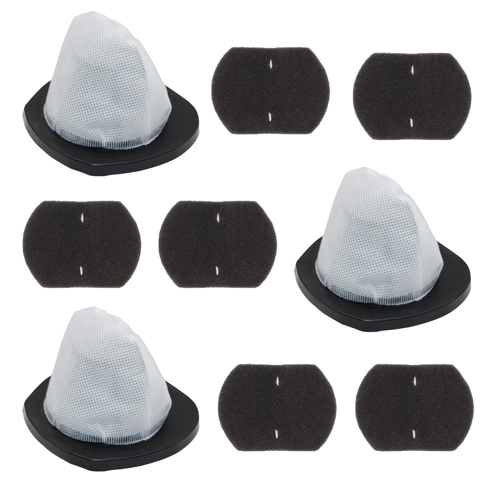 3 Pack 2030 Vacuum Filter & 6 Pack 2030 Foam Filter Compatible With Bissell Vacuum Cleaner Models 2030, 20303, 20306, 20307, 203