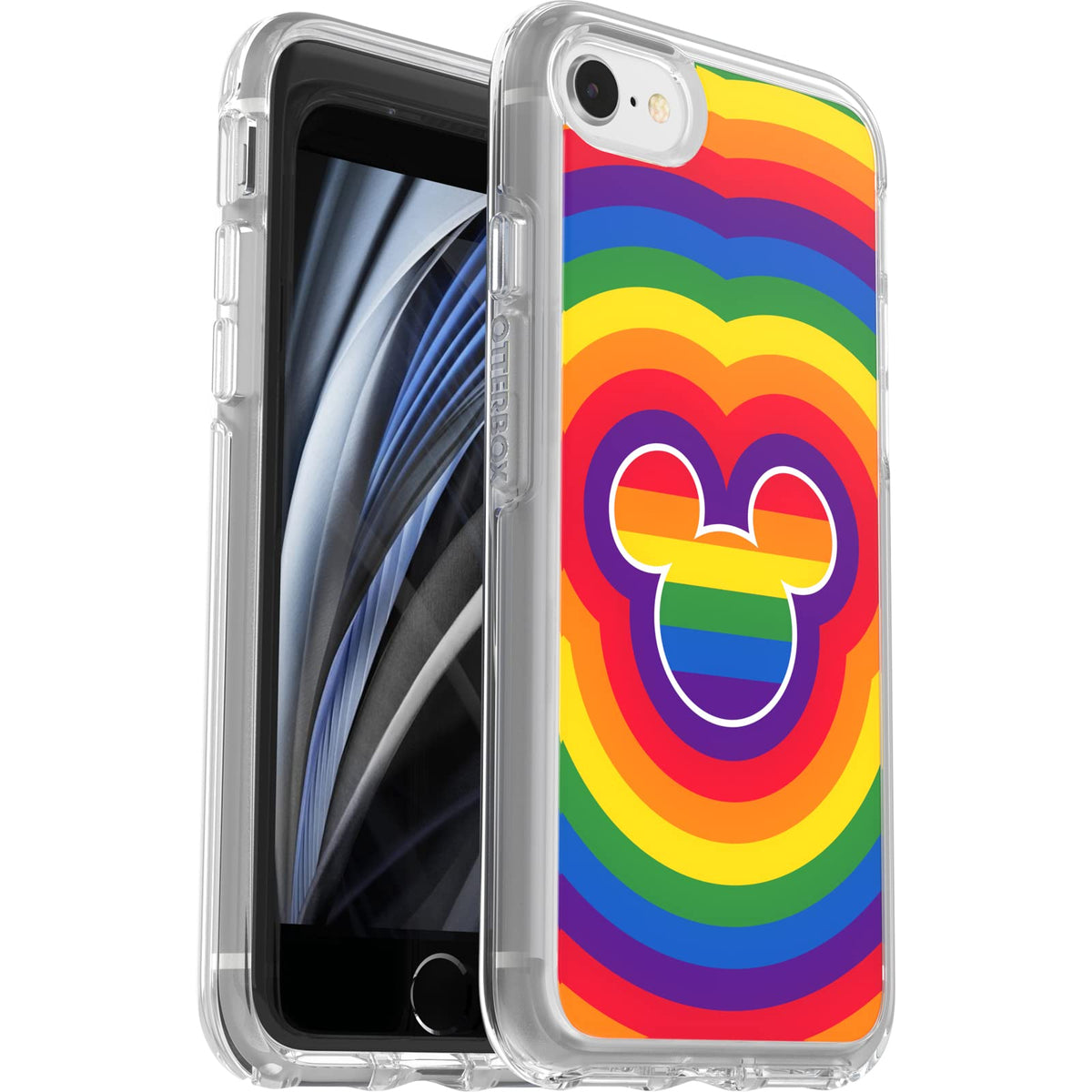 Otterbox Iphone 7/8 And Iphone Se 3Rd And 2Nd Gen Symmetry Series Case   Disney Pride, Ultra Sleek, Wireless Charging Compatible
