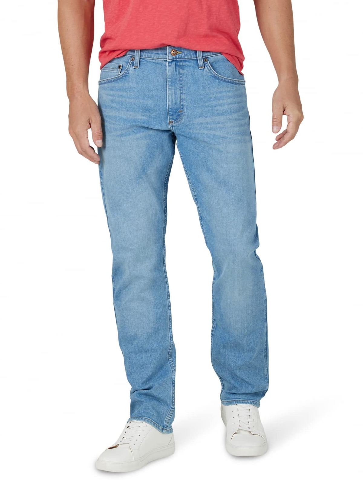 Wrangler Authentics Mens Athletic Fit Stretch Jean, Deacon, 34W X 32L