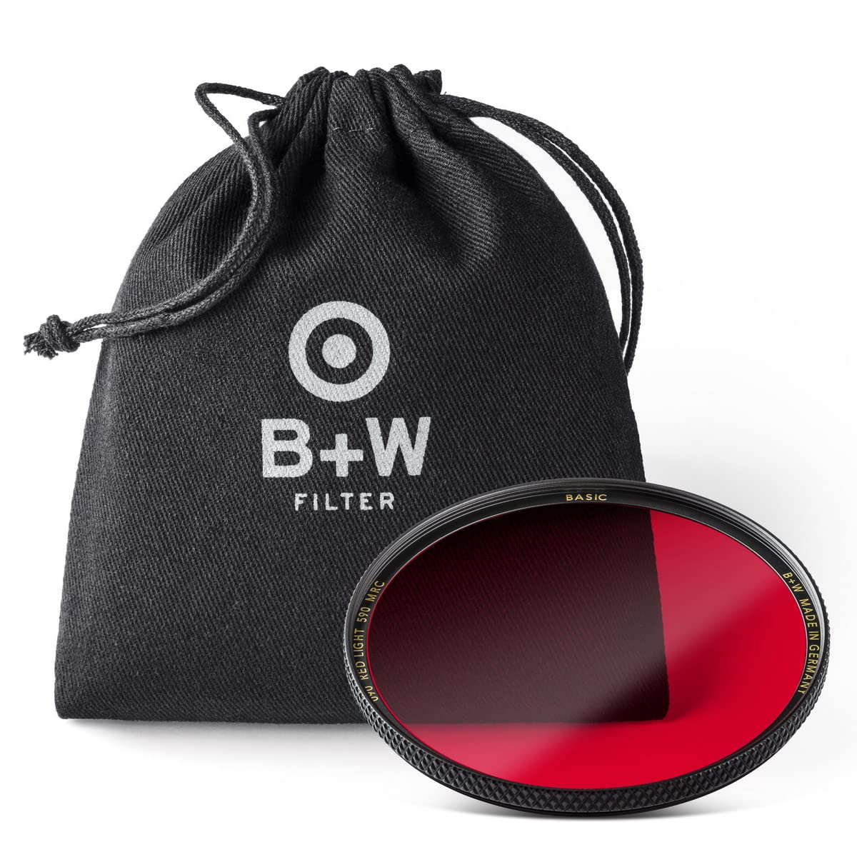 B+W 49Mm Basic Black & White (Light Red) Mrc 090M Glass Filter