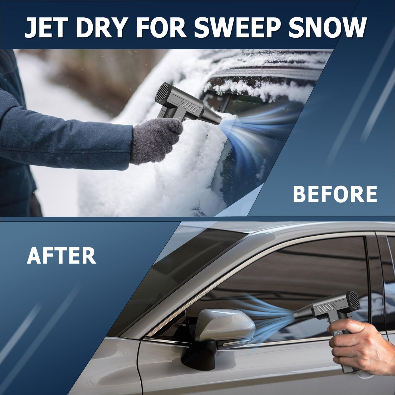 Cagiwiru Compressed Air Duster - Mini Turbo Fan, 180000Rpm Cordless Electric Air Duster For Keyboard Pc Cleaning, No Canned, Jet