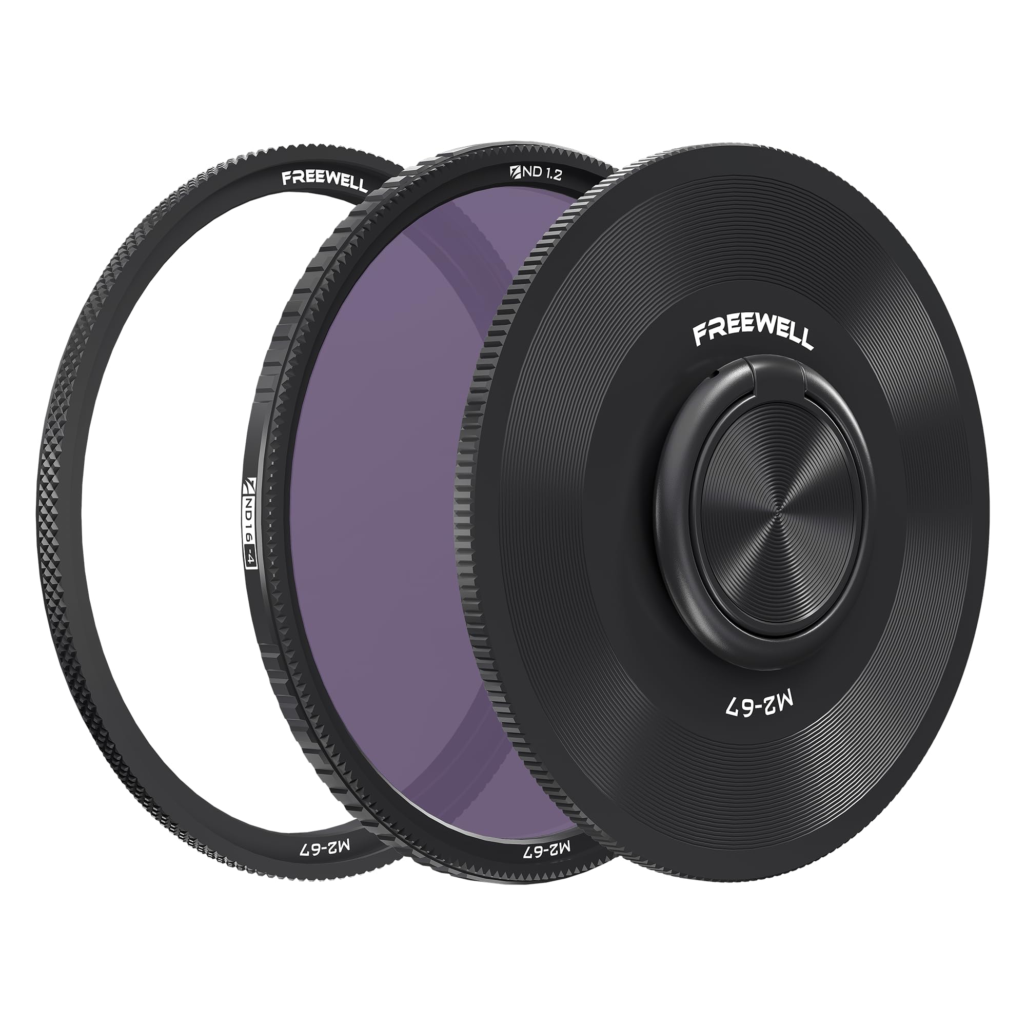 Freewell 67Mm Natural Density Nd16 (4 F Stops) Nd1.2 Camera Filter Compatible With M2 Series