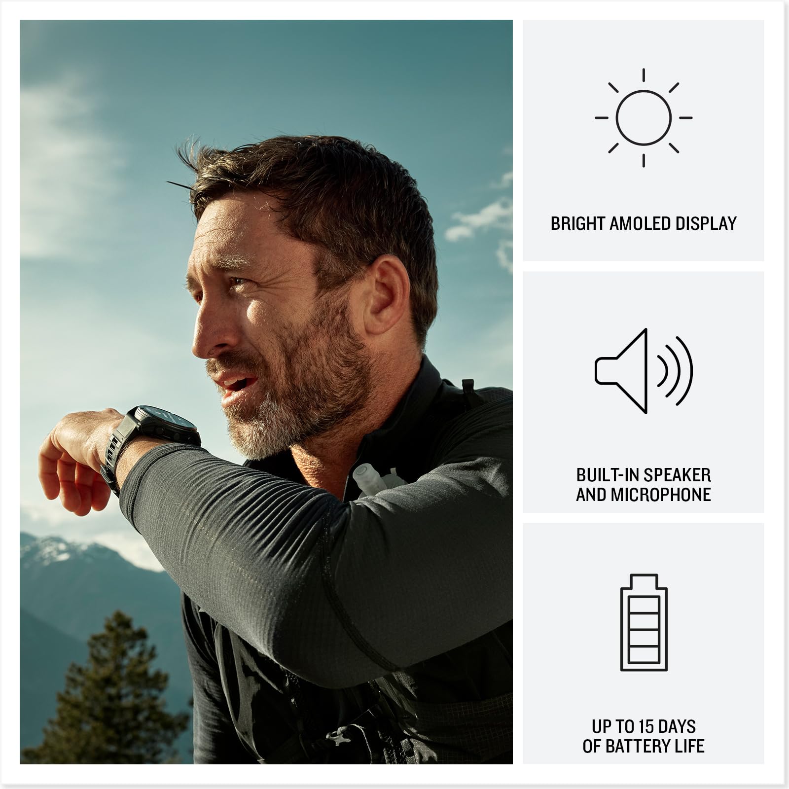 Garmin Fenix 8 Pro, 51Mm, Amoled Display, Premium Connected Multisport Gps Smartwatch, Inreach Technology, Sapphire, Titanium Wi