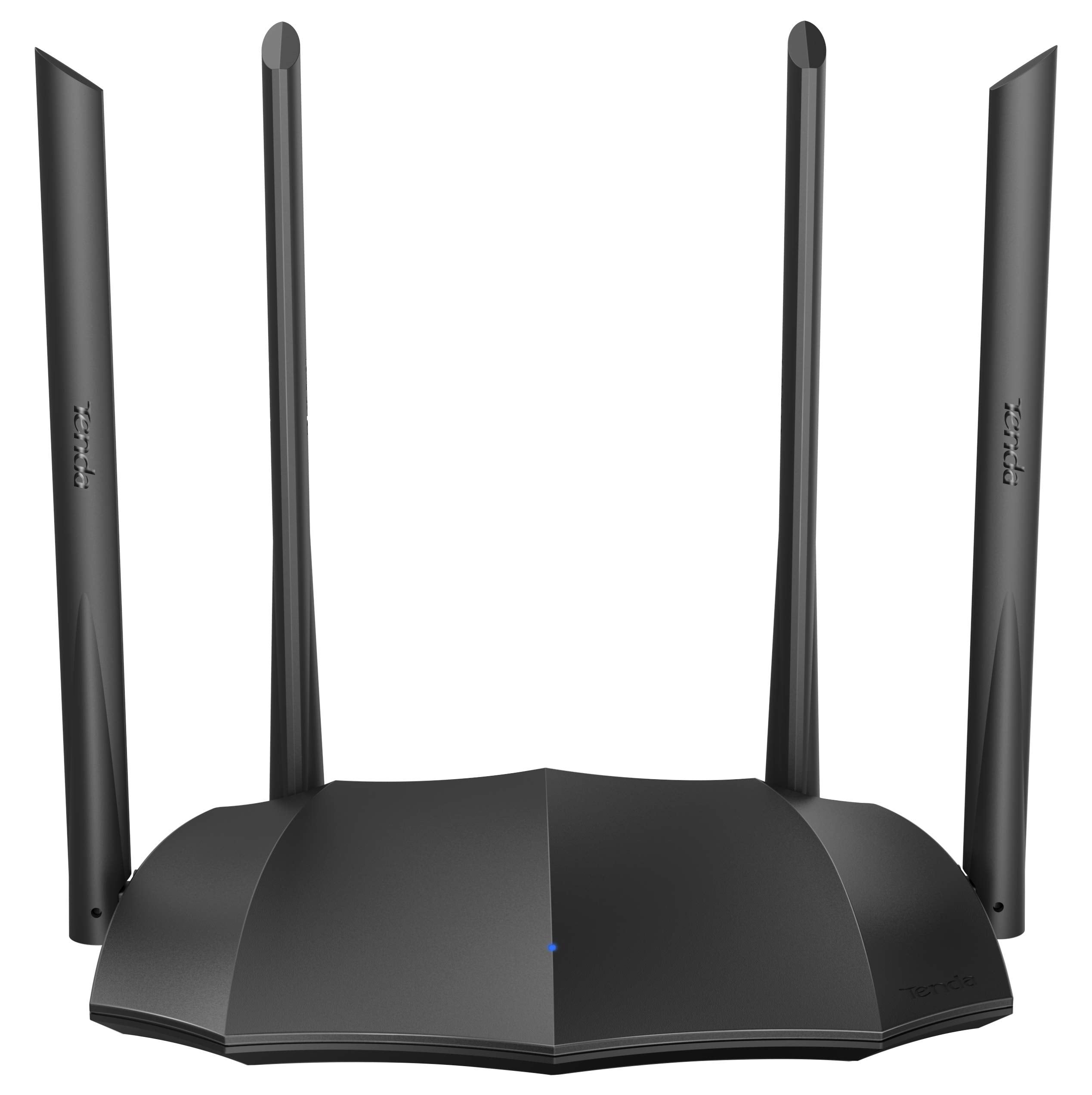 Tenda Ac1200 Dual Band Gigabit Smart Wifi Router, 5Ghz High Speed Wireless Internet Router, Mu Mimo, Beamforming, Long Range Cov